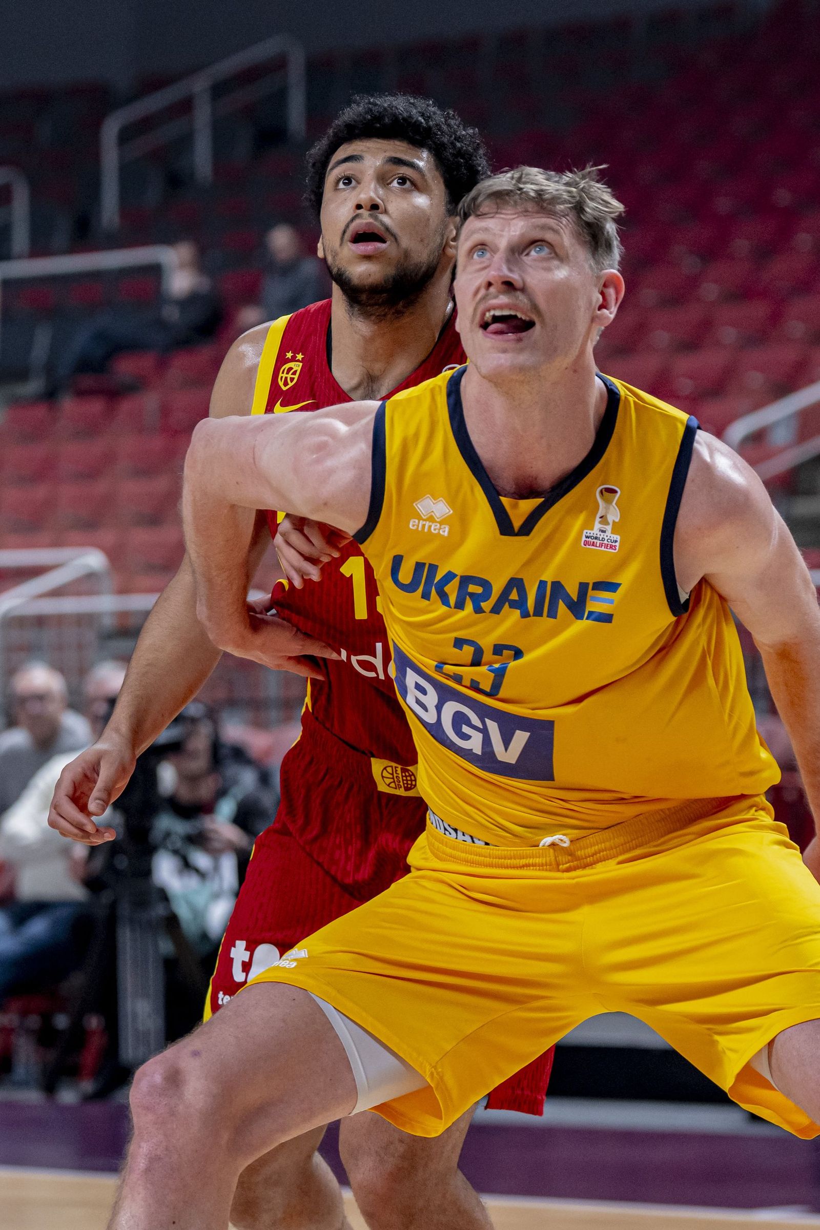 Las mejores fotos del Ucrania-España de baloncesto