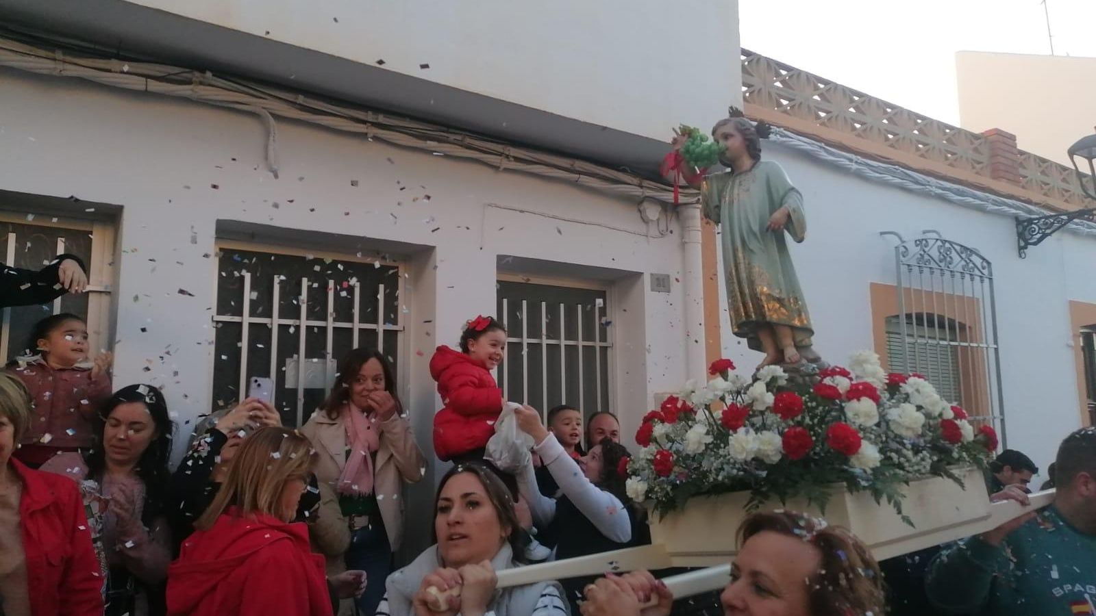 Procesión del Niño Dios en Alhama.