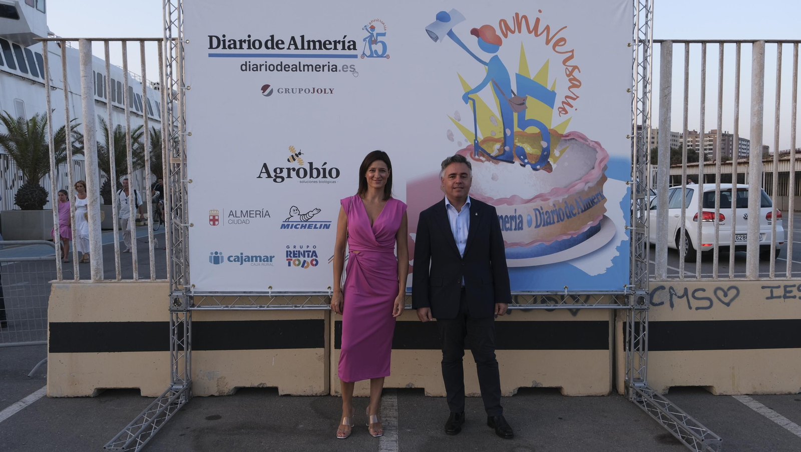 Imágenes de los asistentes a la Gala 15 Aniversario Diario de Almería