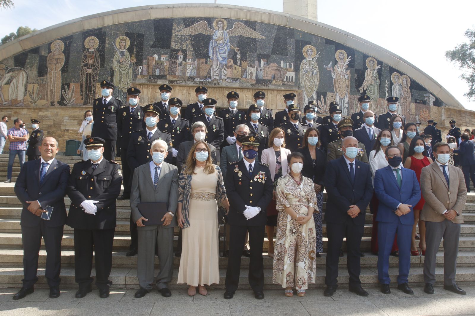 Celebración del Día de la Policía Nacional, en imágenes.