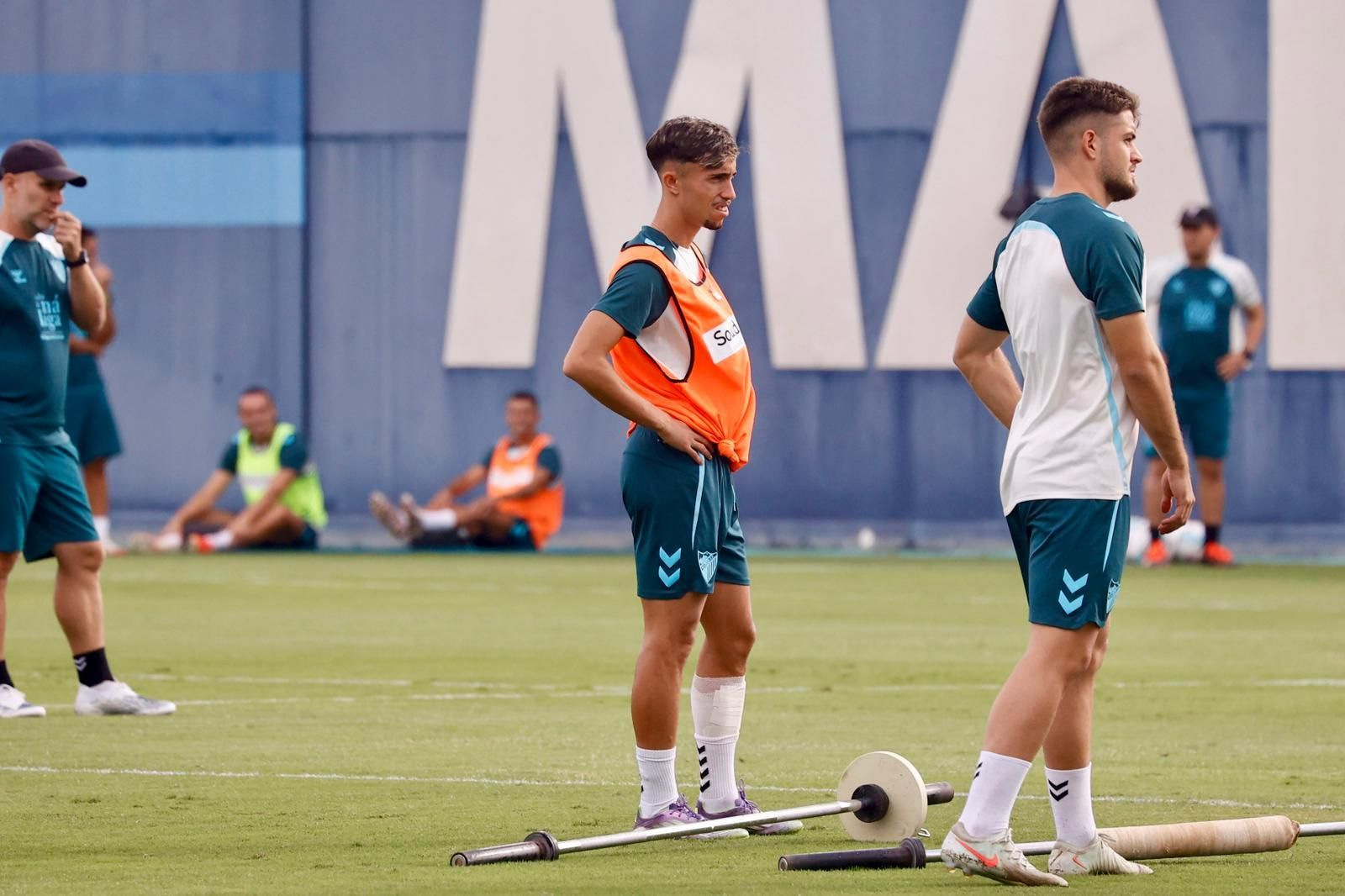 Rafita, del filial, novedad en el entrenamiento ante la baja de Carlos Puga