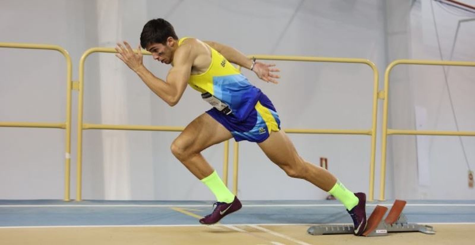 Iván Piñero, del Bahía, en una competición reciente.