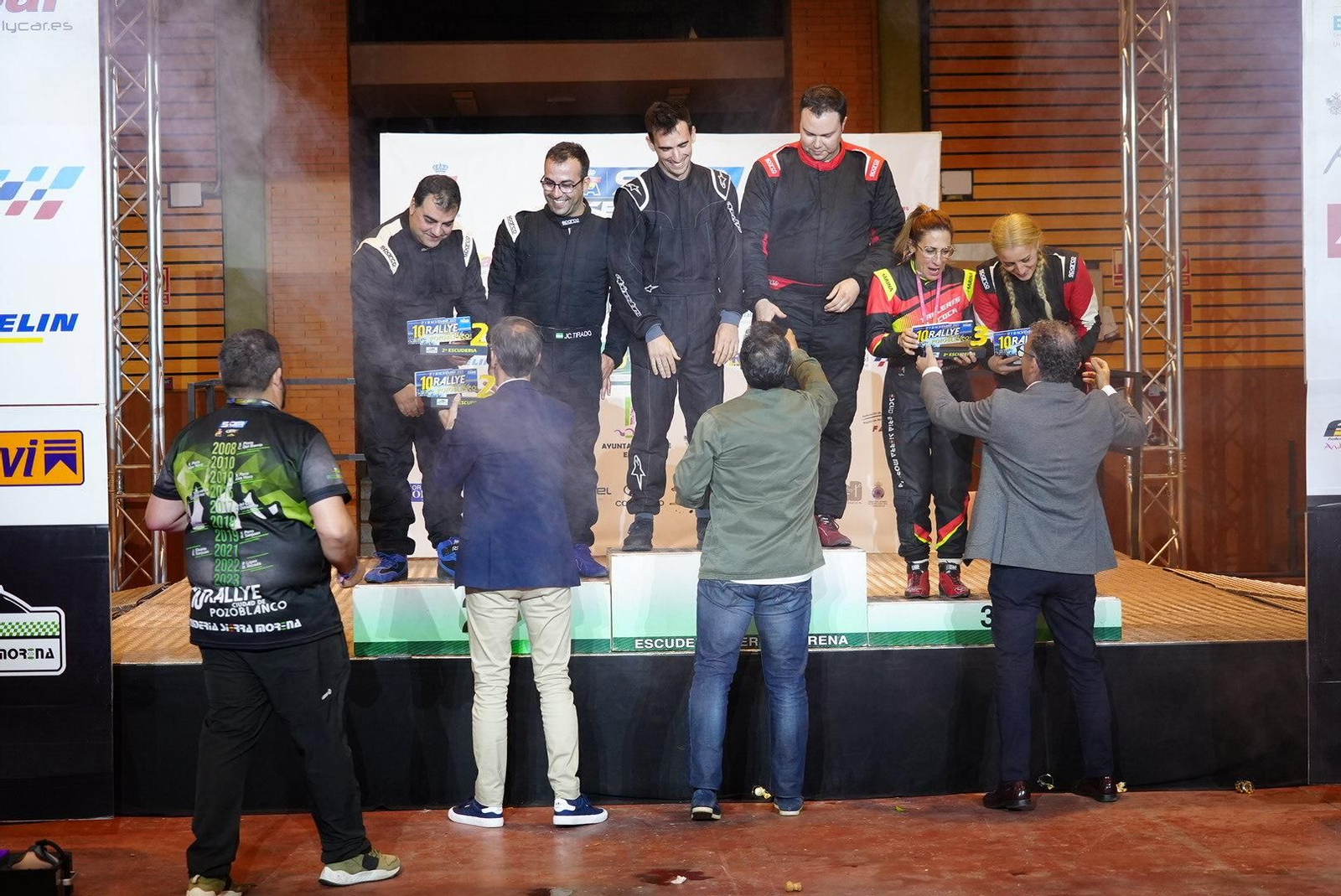 Las mejores imágenes de la entrega de premios del Rallye Ciudad de Pozoblanco