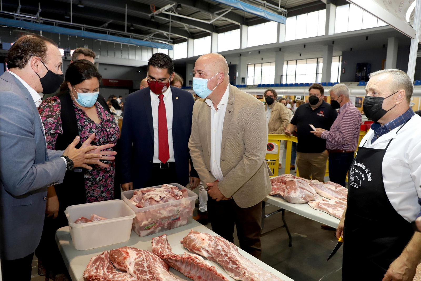 Inauguración de la Fiesta de la Matanza de Espejo.
