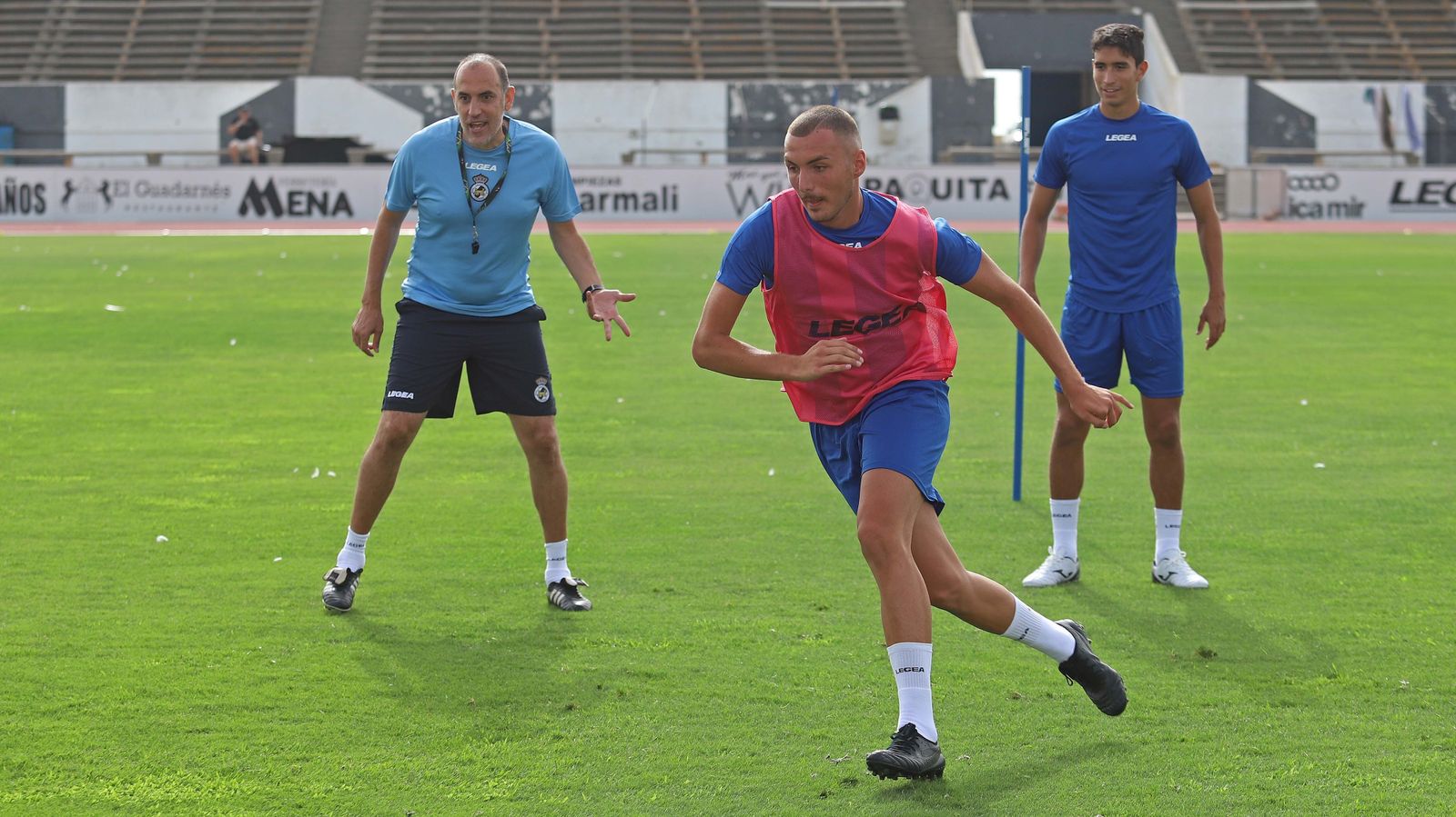 Fotos del inicio de la pretemporada de la Balona