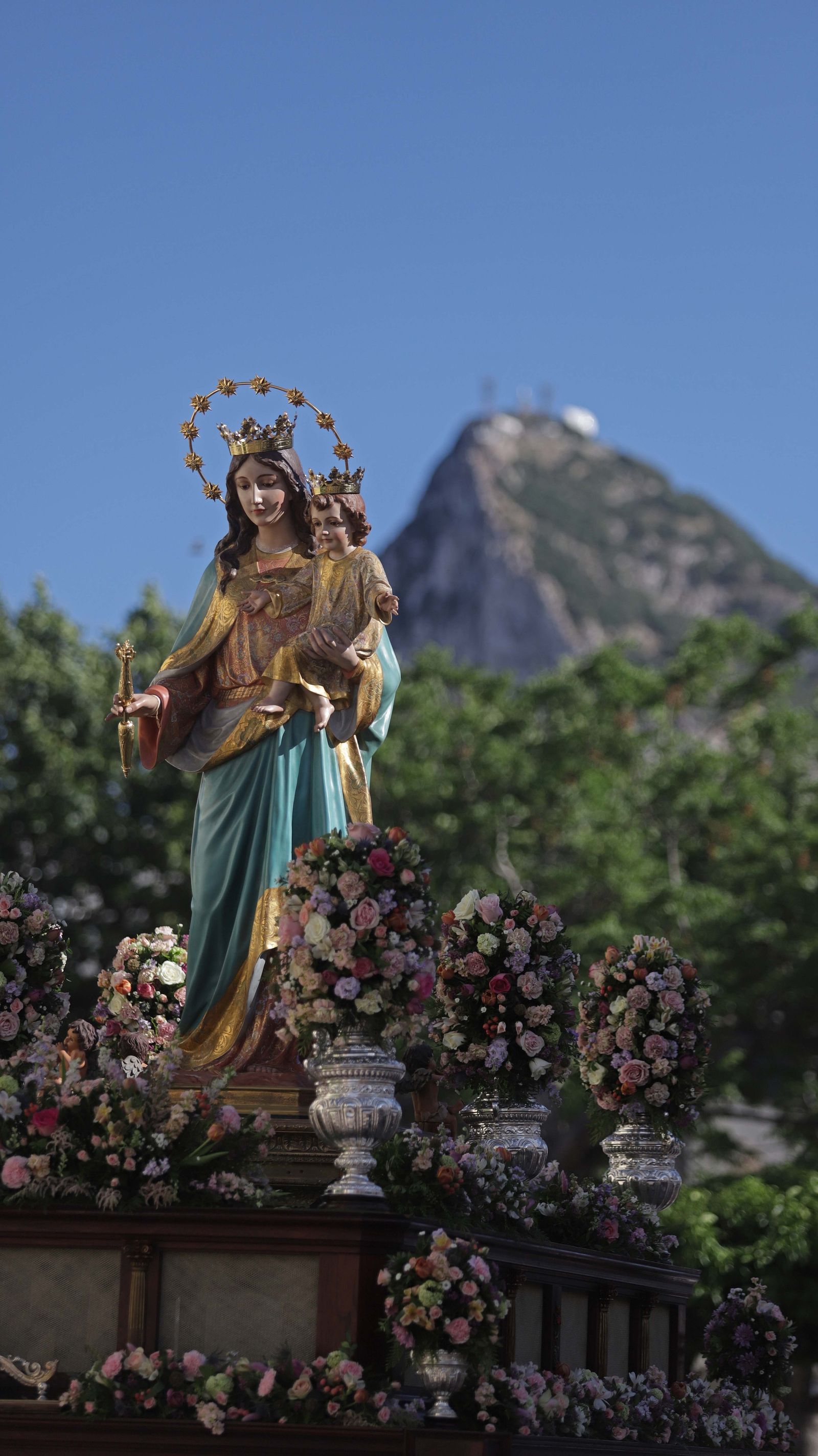 Fotos de la procesión de María Auxiliadora en La Línea