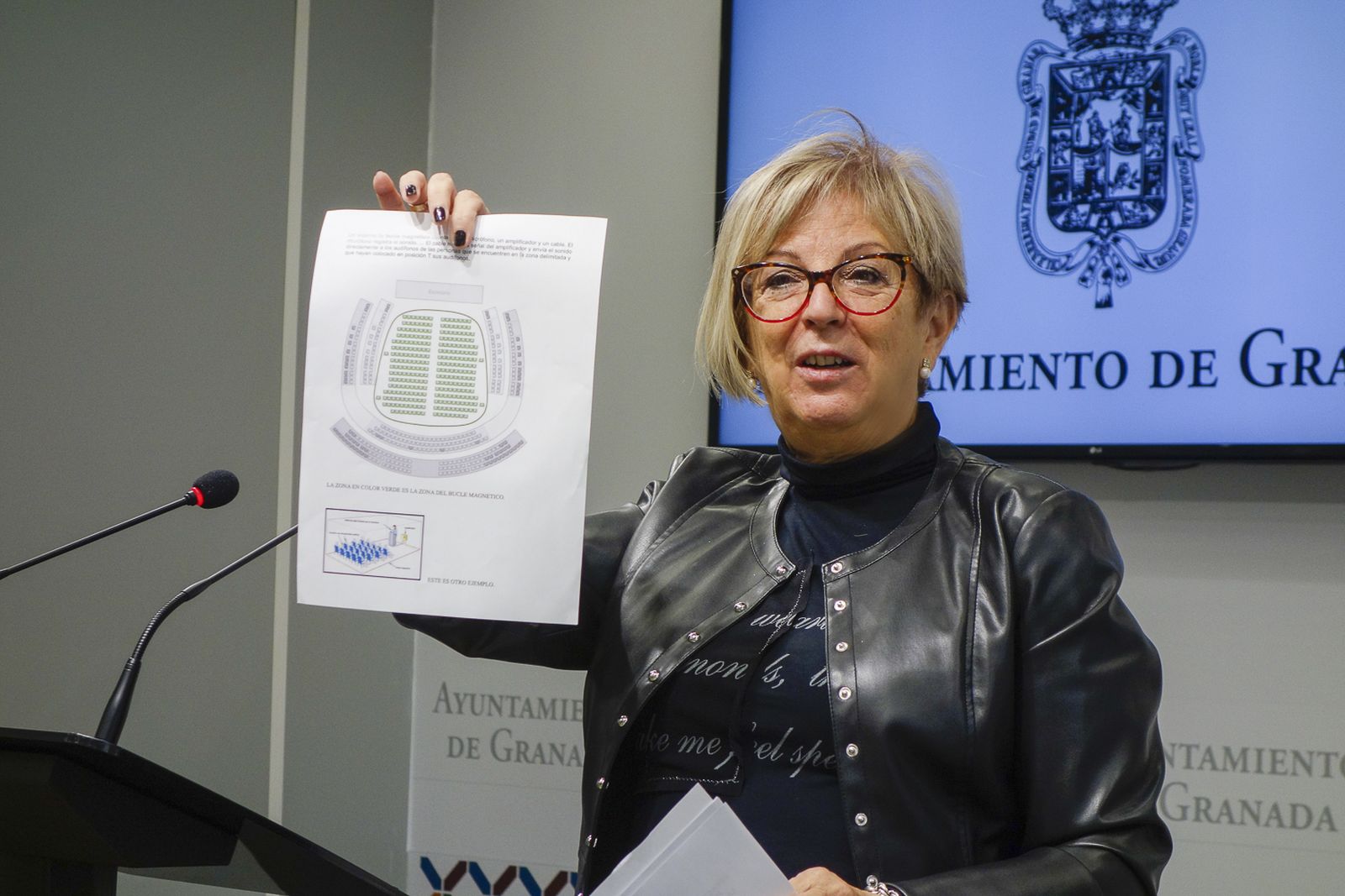 María de Leyva presenta las mejoras en el Isabel la Católica