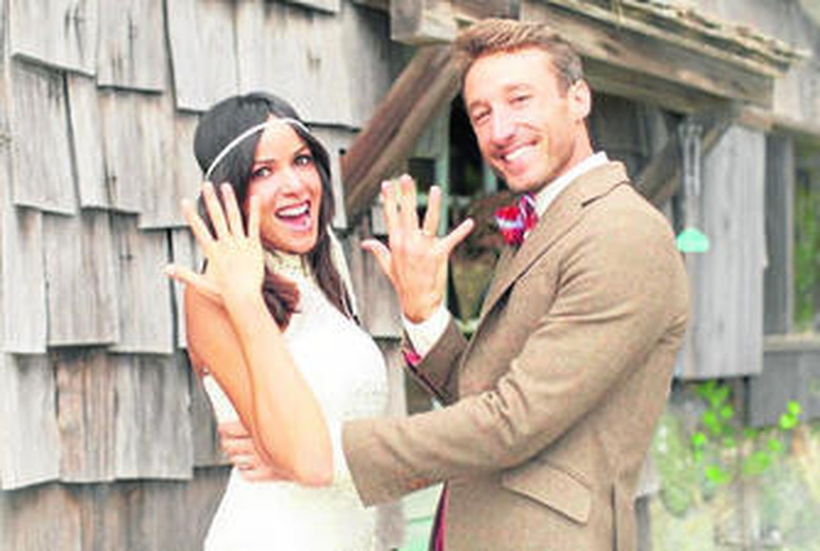 Raquel del Rosario y Pedro Castro celebraron una ceremonia sólo para dos.