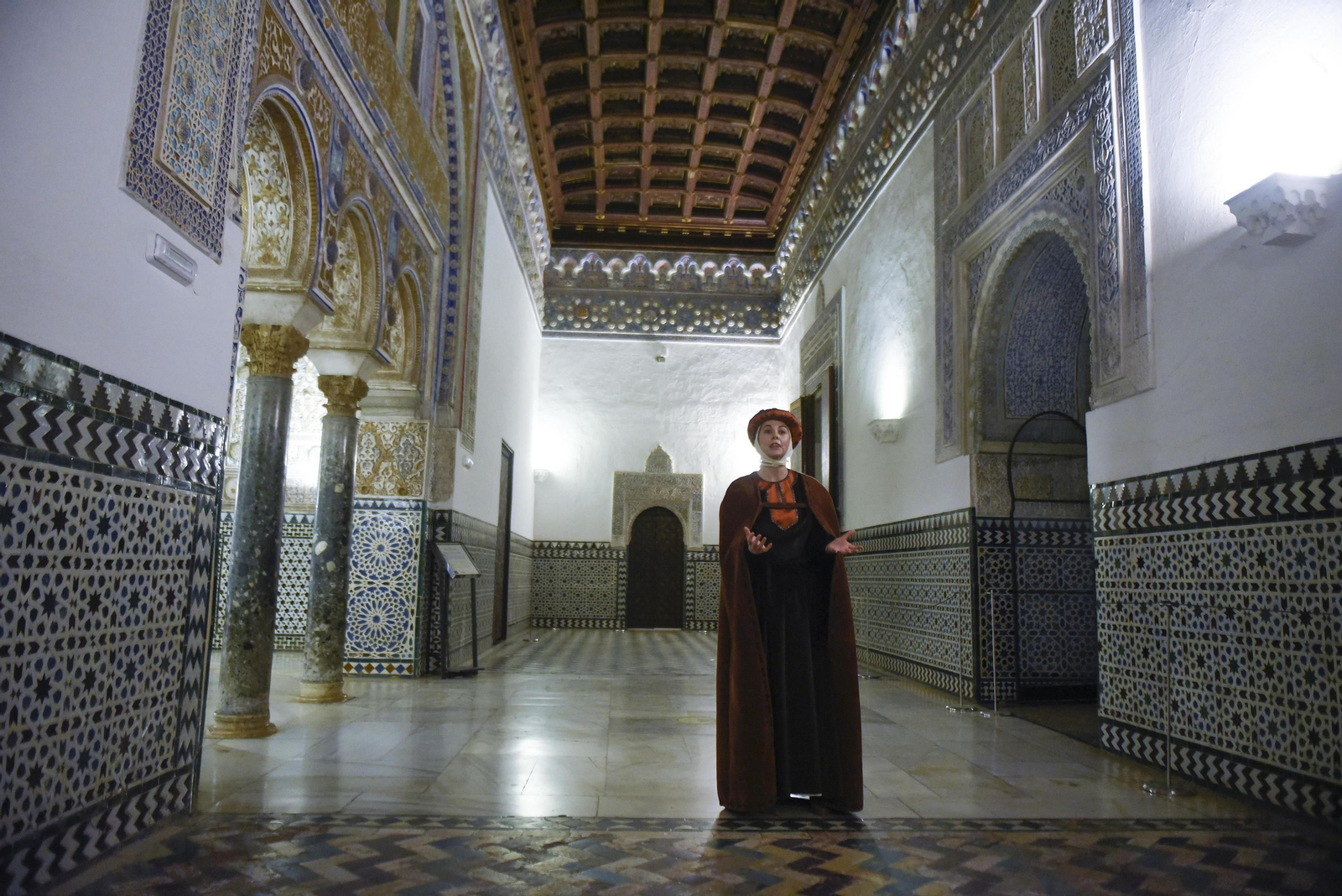 Visita teatralizada al Alcázar de Sevilla inspirada en Alfonso X