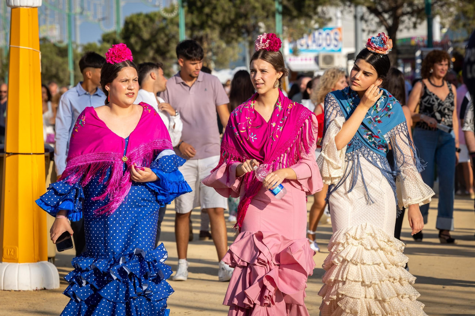 Las imágenes del viernes de Feria en Chiclana 2025