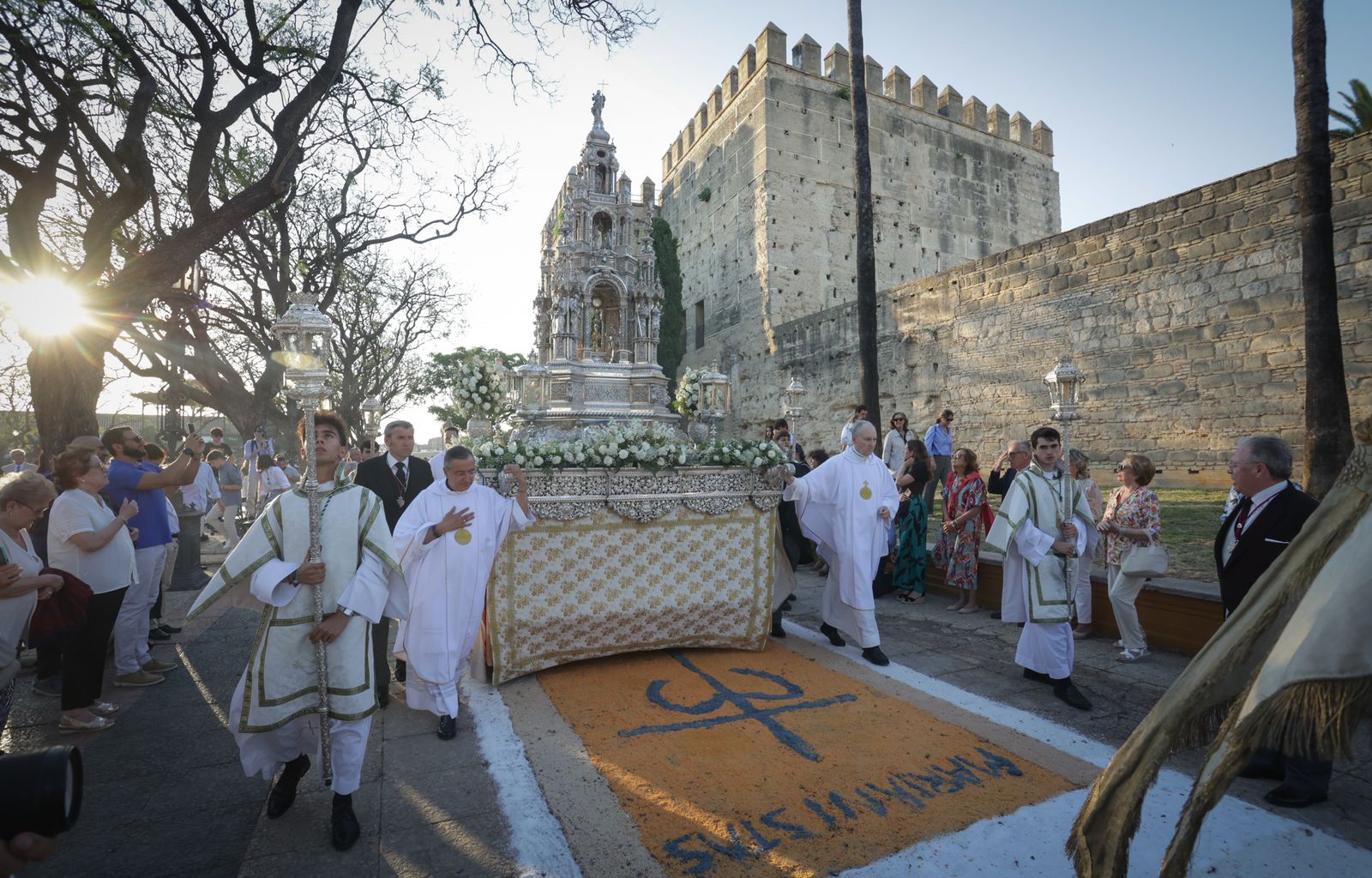 Imágenes de la procesión del Corpus en Jerez