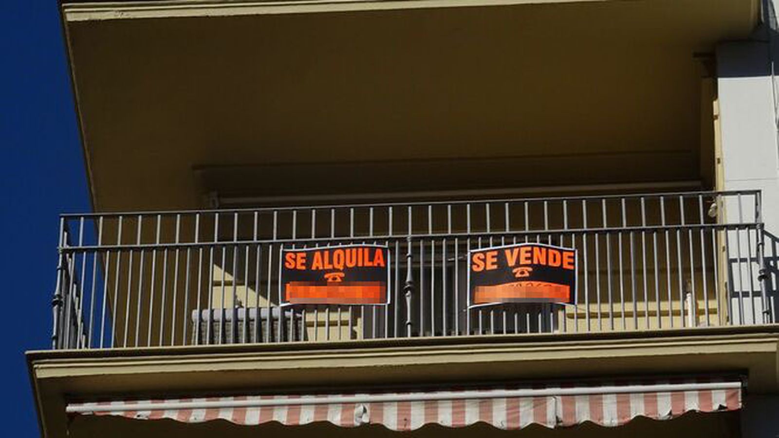 Una vivienda en alquiler.