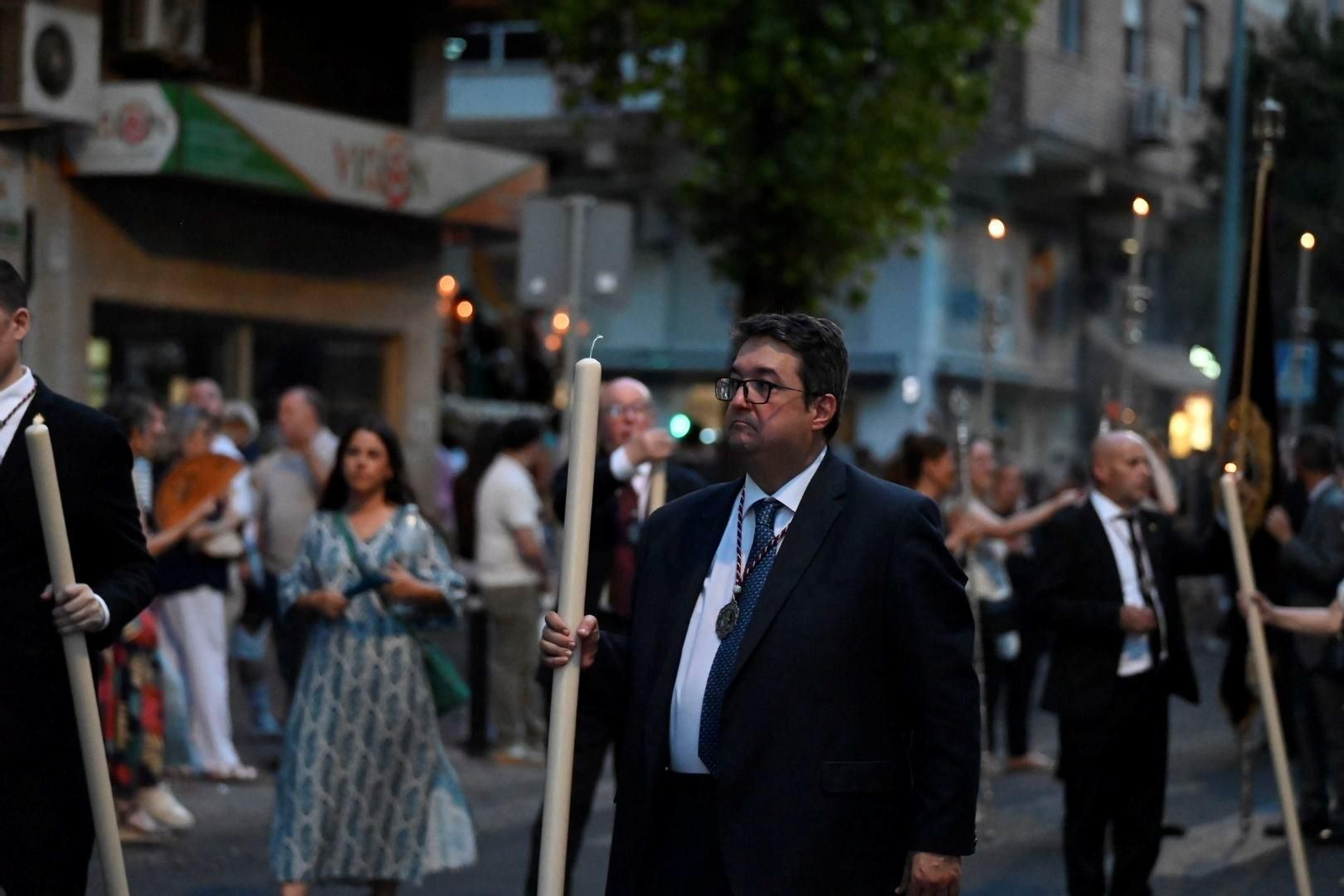 Traslado de la Sagrada Cena a la Catedral para su participación en el Corpus