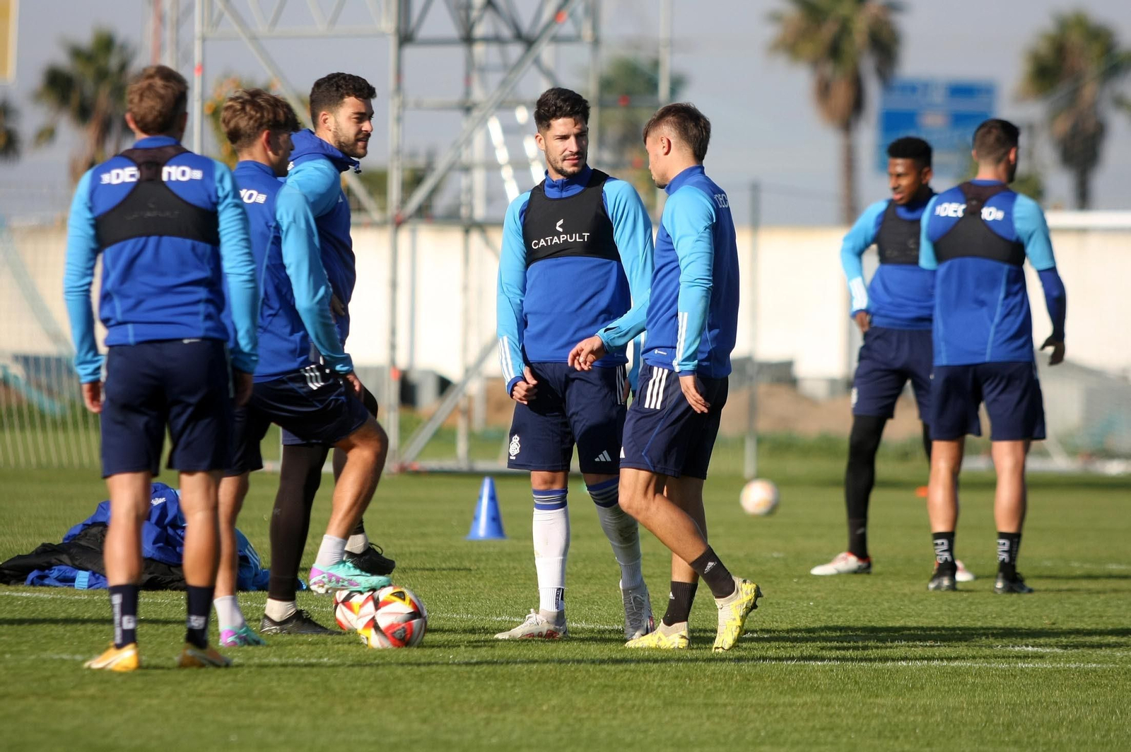 Entrenamiento del Recreativo de Huelva en imágenes