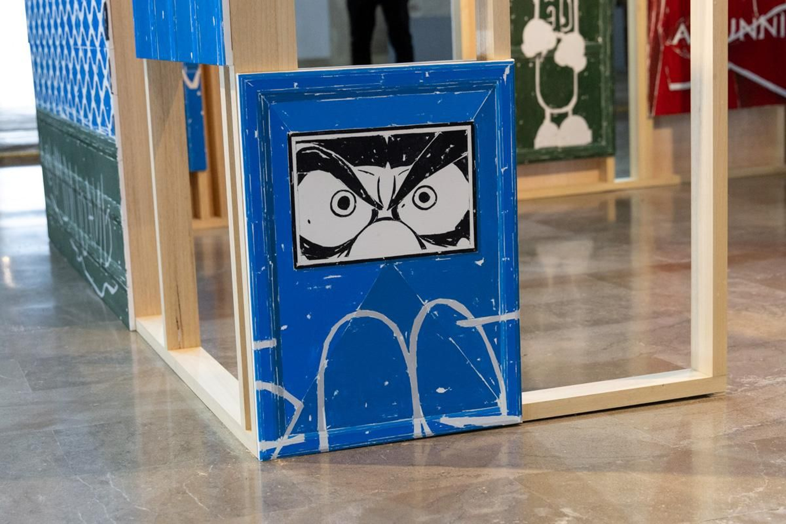 Inauguración de la exposición 'Sombras de bestias y coches'