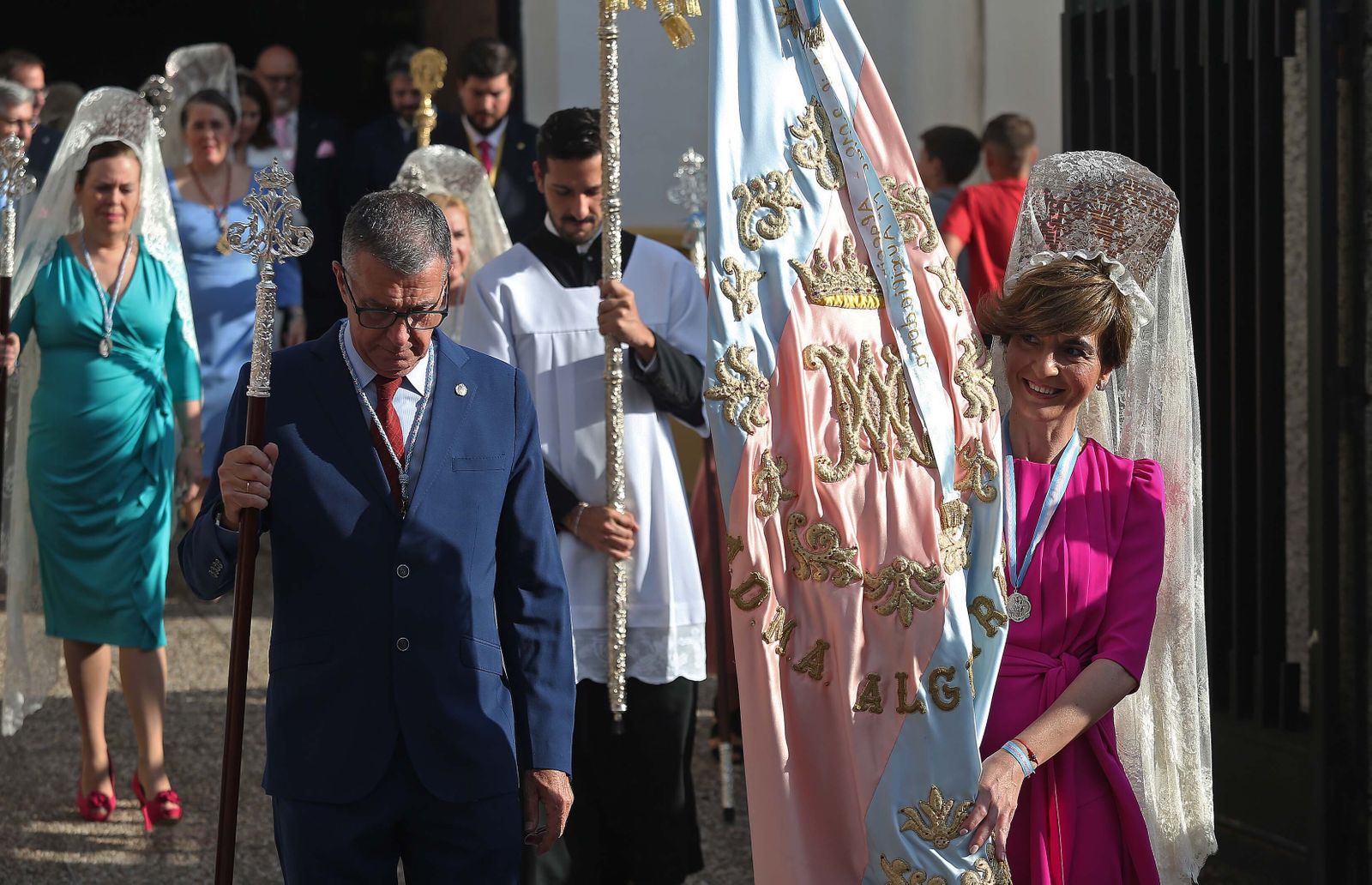Fotos de la procesión de María Auxiliadora en Algeciras