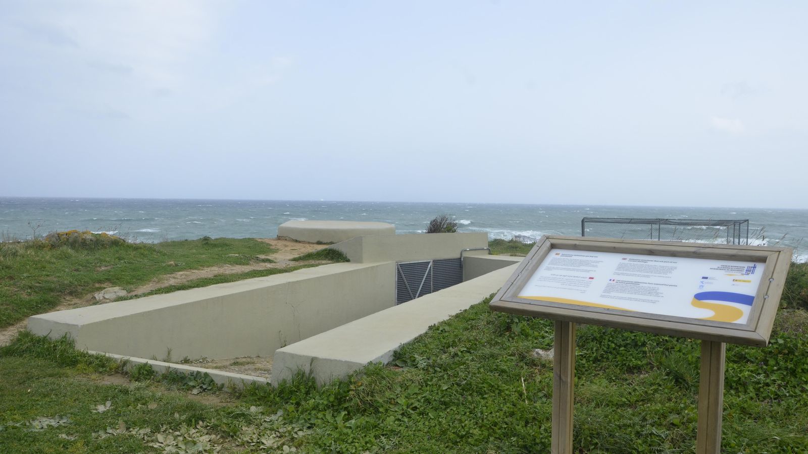 Uno de los elementos defensivos del Parque del Centenario.