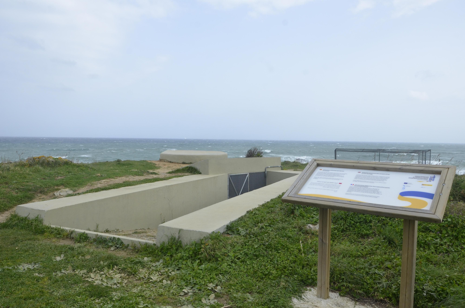 Uno de los elementos defensivos del Parque del Centenario.