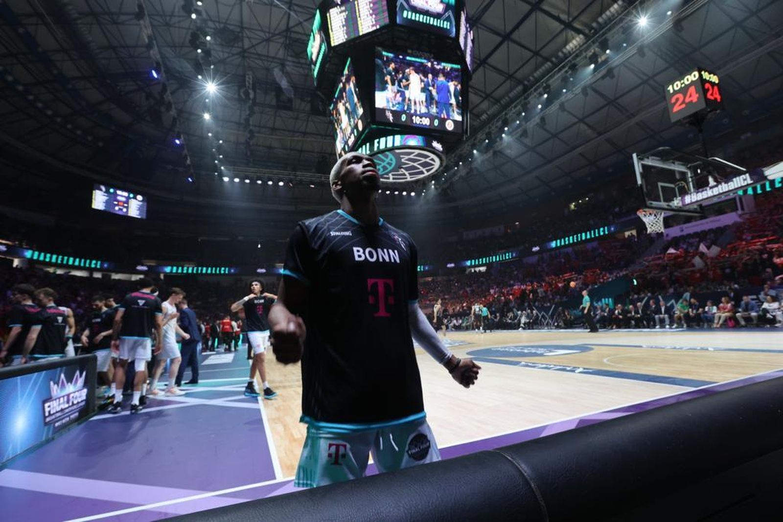 El Hapoel-Bonn, final de la BCL, en fotos
