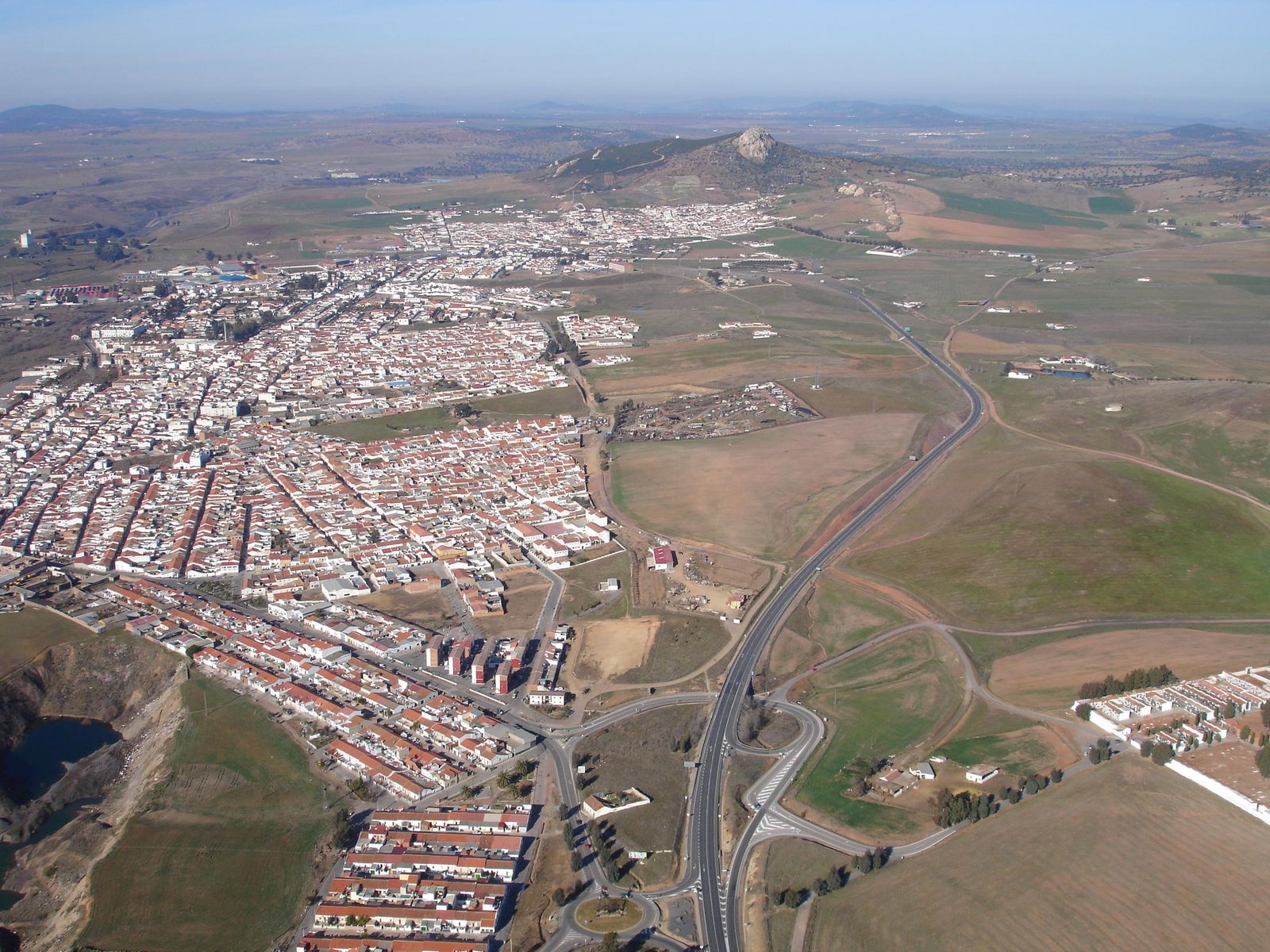Panorámica de Peñarroya-Pueblonuevo.
