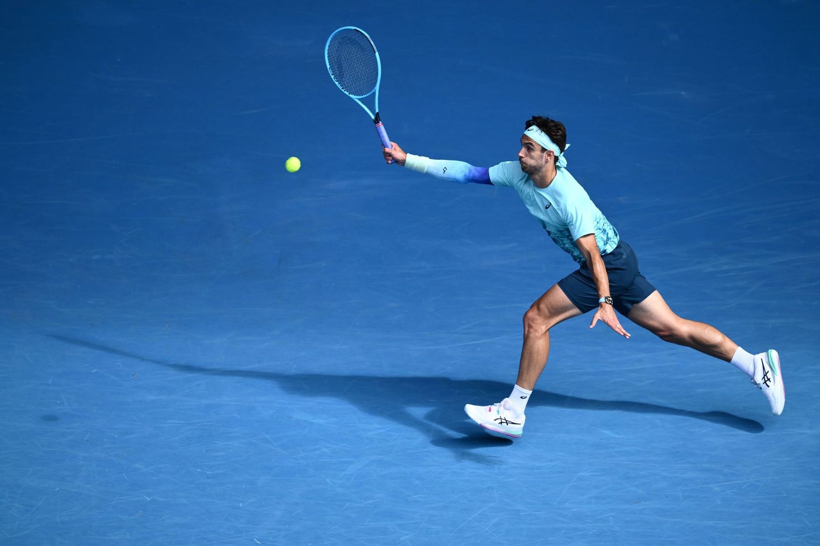 Las fotos de la retirada de Musetti ante Djokovic y del resto de cuartos de final