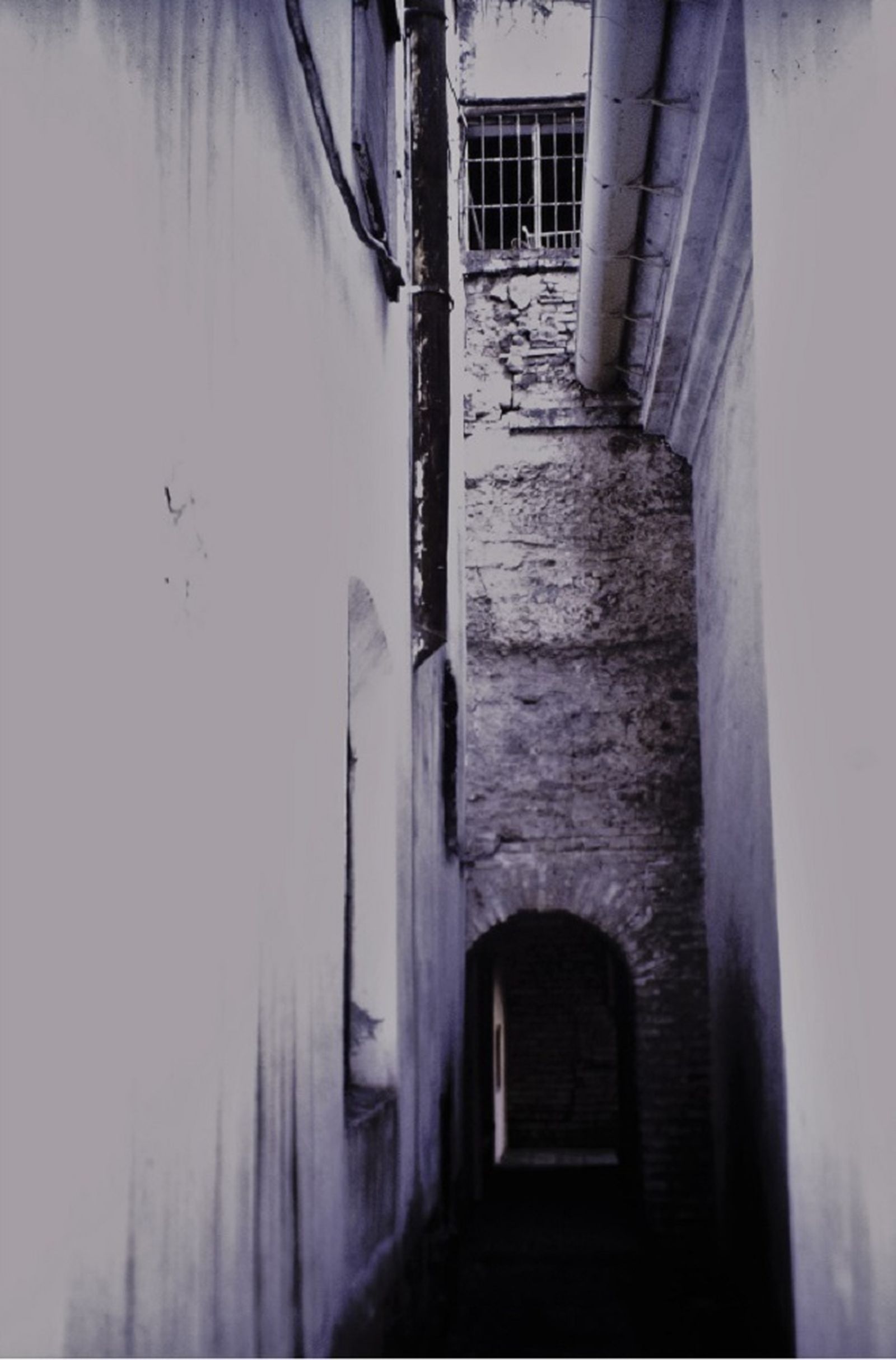 La torre hallada durante la restauración.