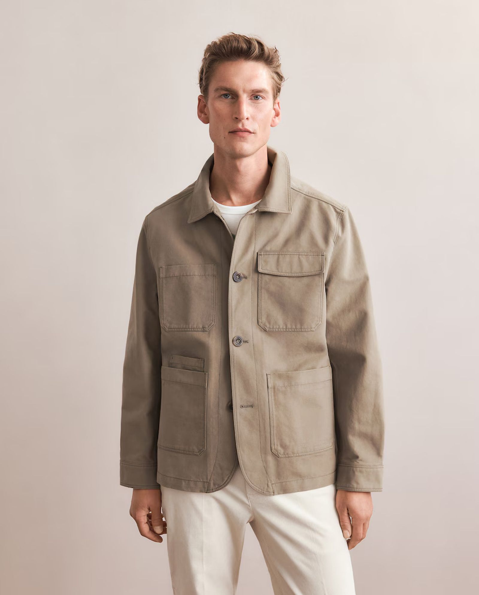 Worker de algodón de hombre Emidio Tucci