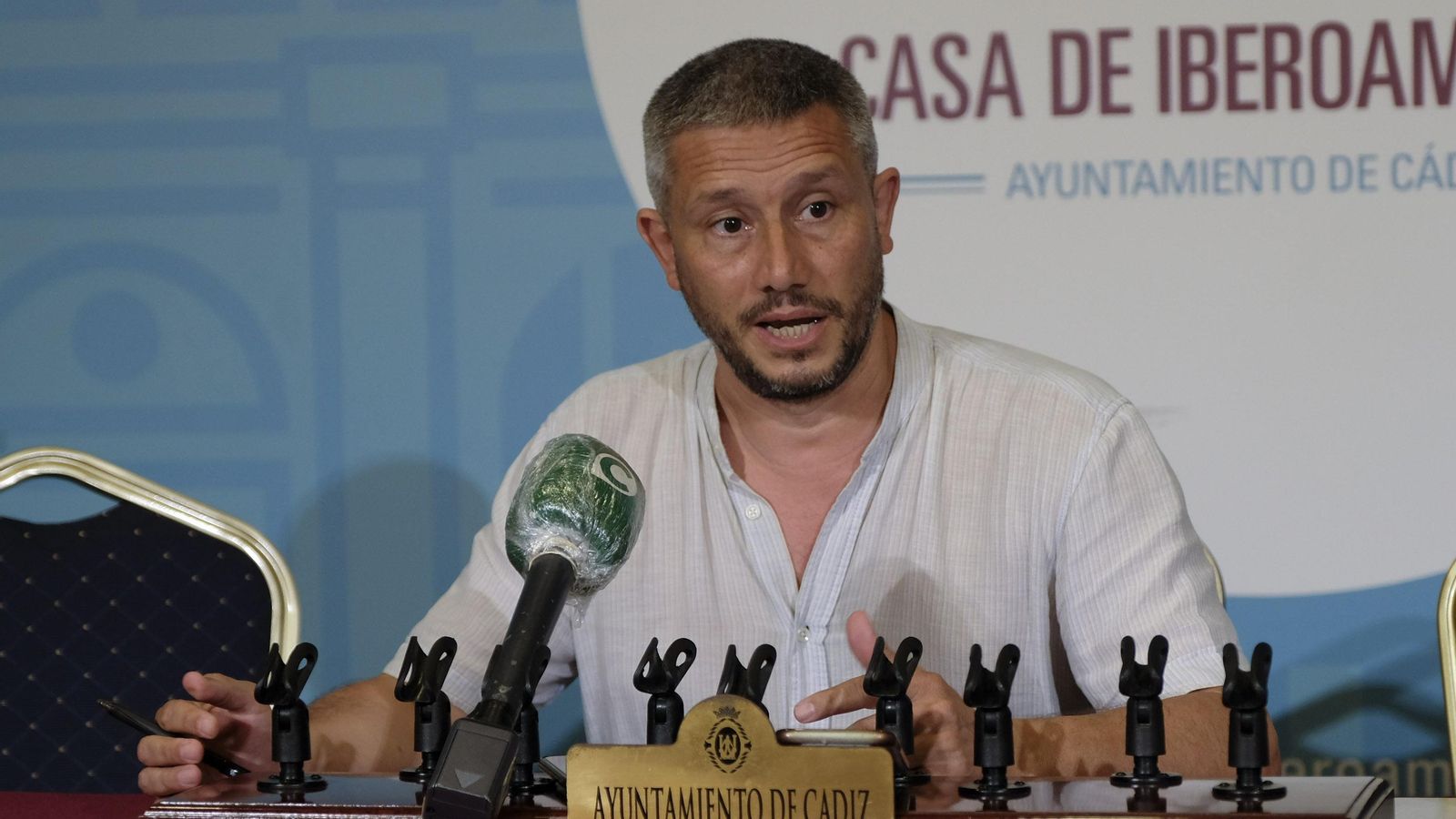 Carlos Paradas, concejal del Ayuntamiento de Fomento.