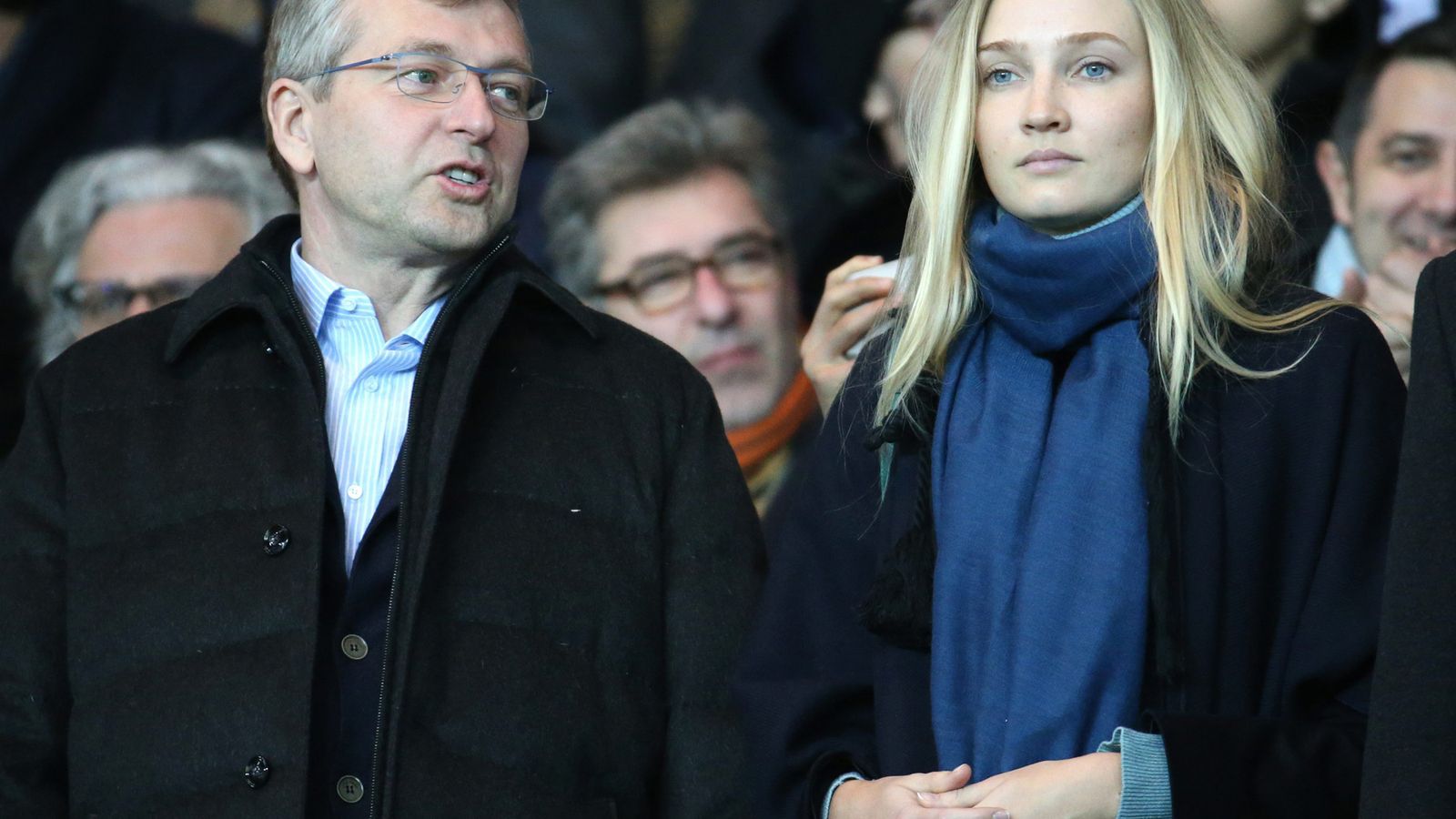 Dmitri Rybolóvlev y Elena.