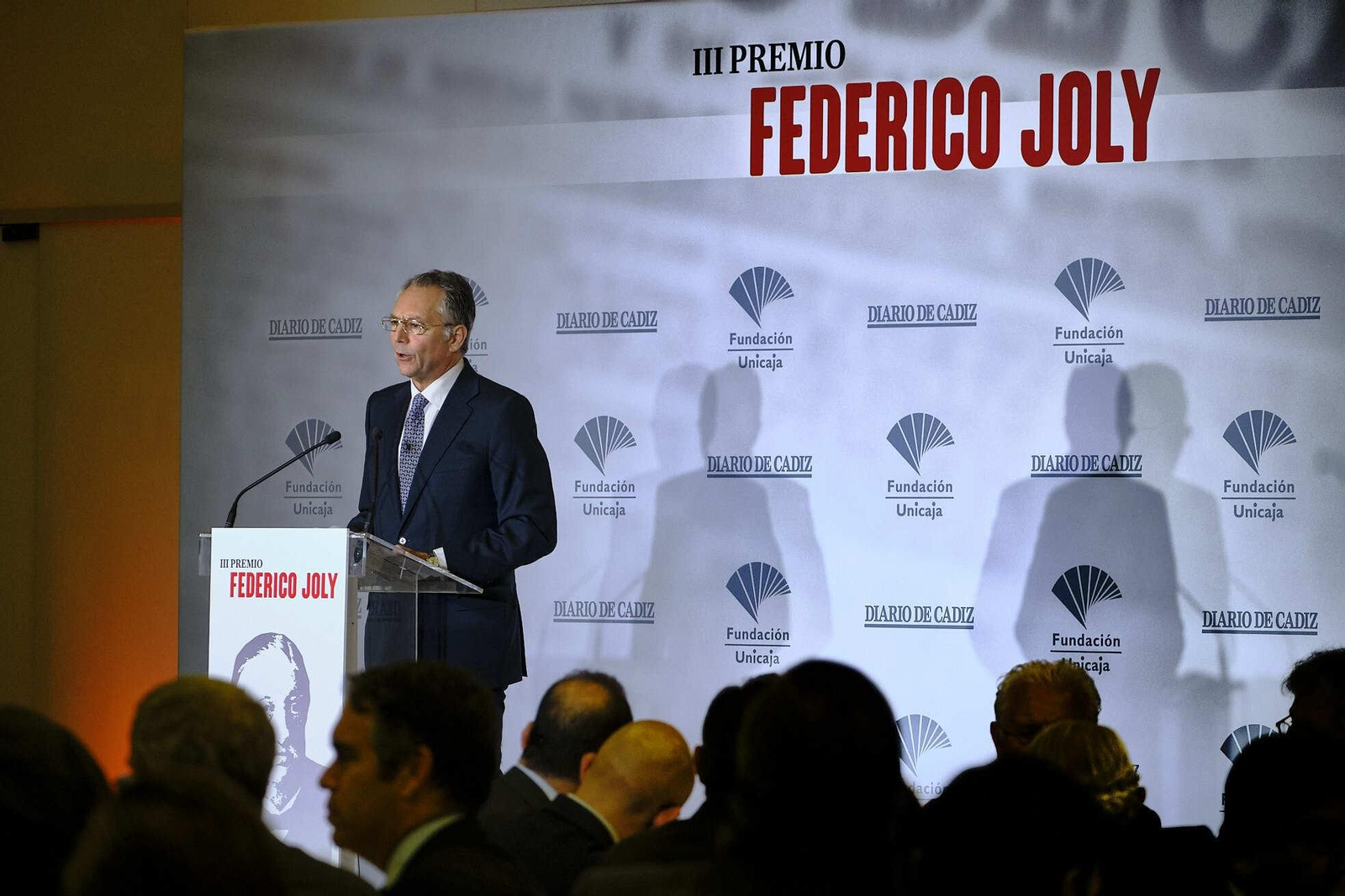 Entrega del premio Federico Joly a Augusto Delkáder