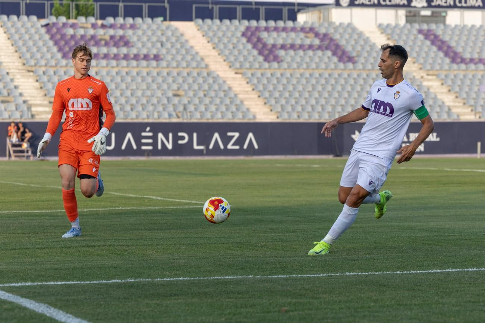El amistoso Real Jaén - Juventud de Torremolinos