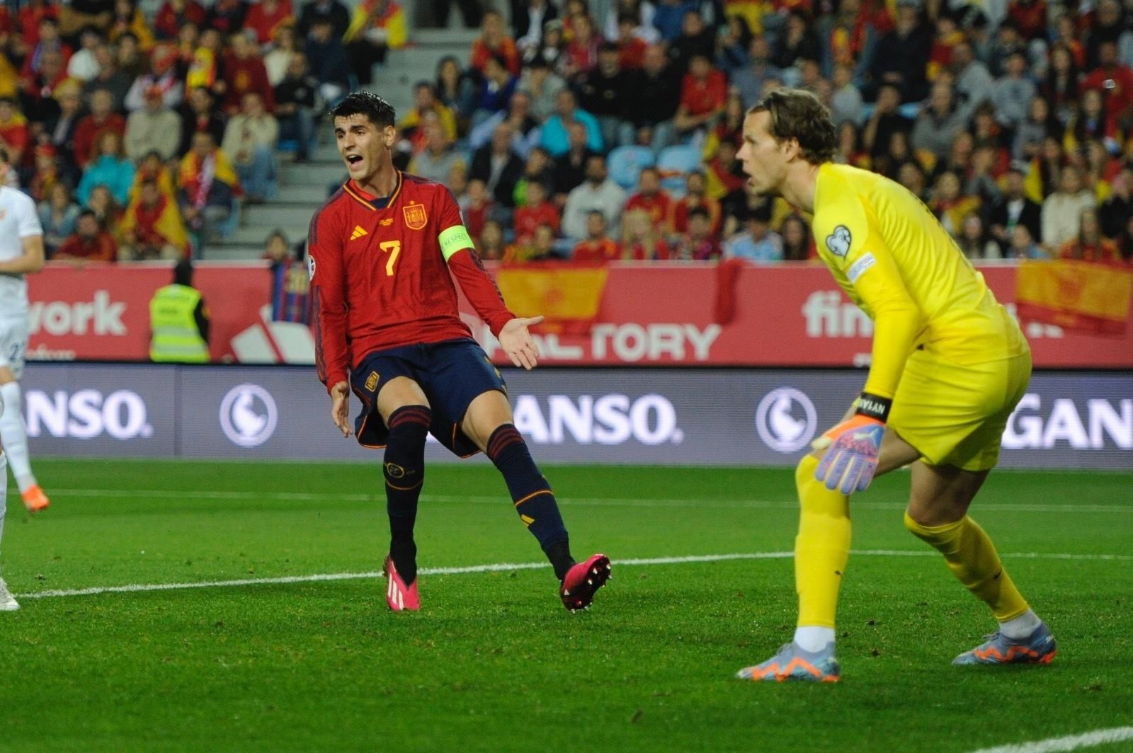 España-Noruega de Málaga, en fotos