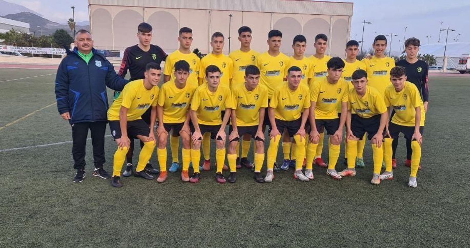 La selección gaditana cadete, en Granada