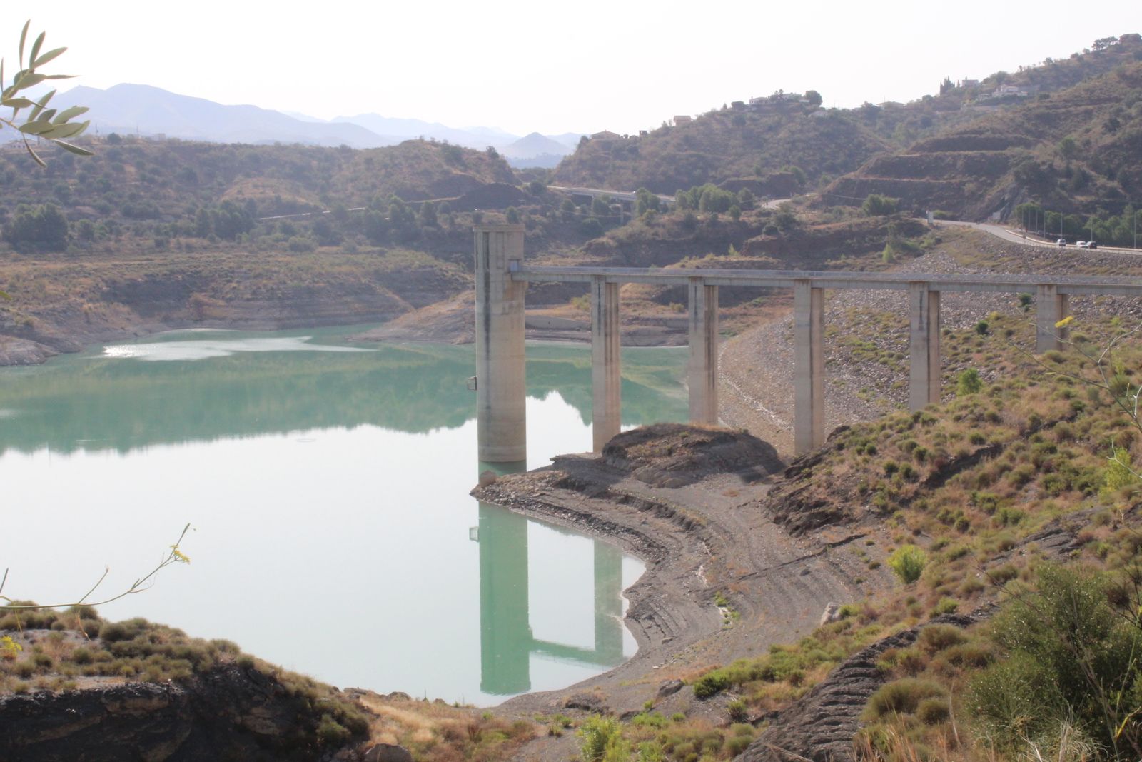 Imagen de archivo del embalse de La Viñuela