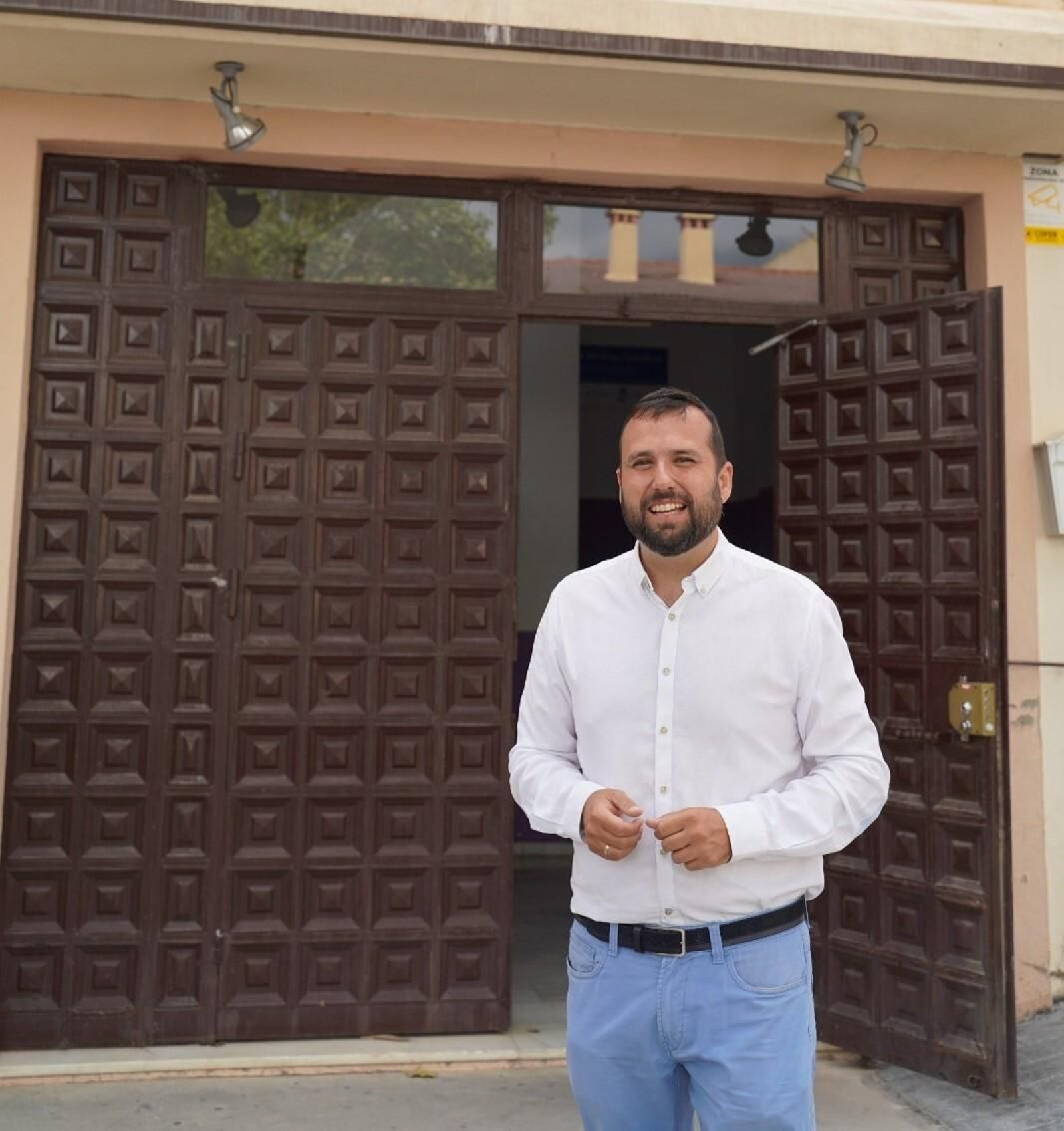 El edil de Limpieza y Residuos Sólidos Urbanos, Juan Olea.