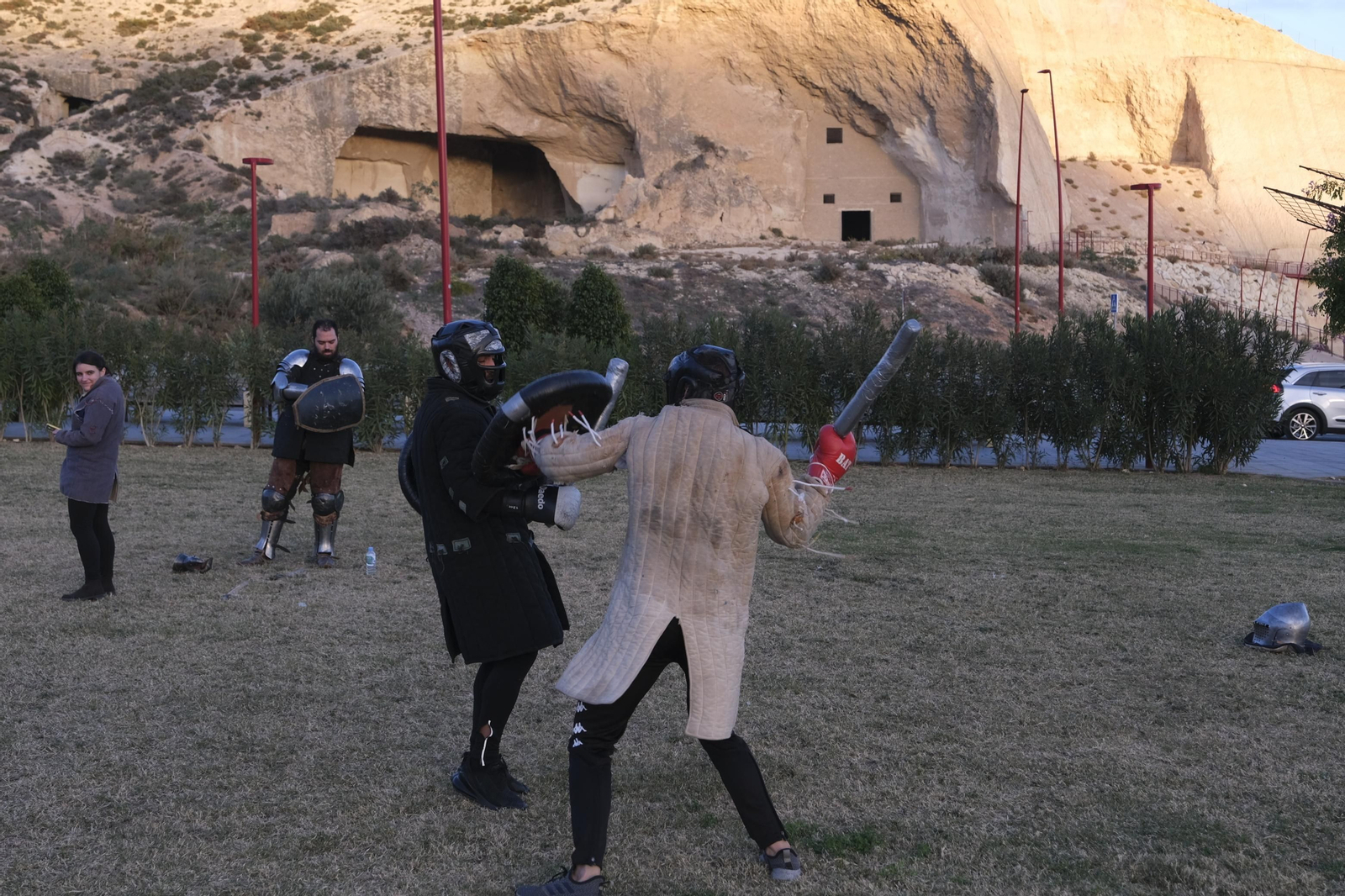 Fotogalería de los combates medievales en Almería