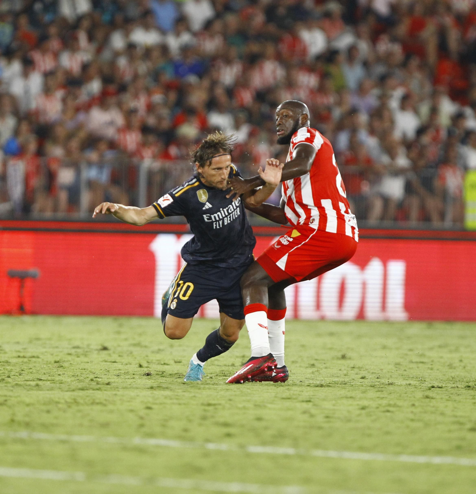 U.D. Almería-Real Madrid en imágenes