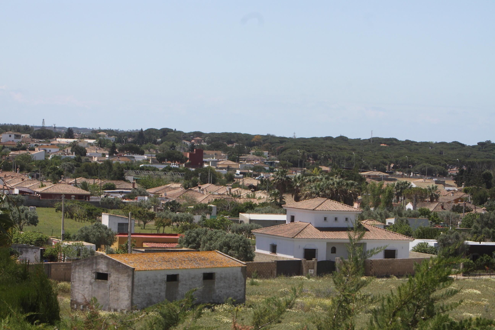 Vista de una de las zonas de diseminados de la ciudad.