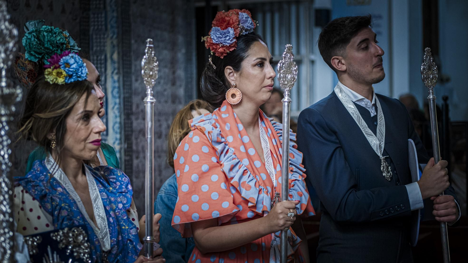 Salidad de la Hermandad del Rocio de Cádiz