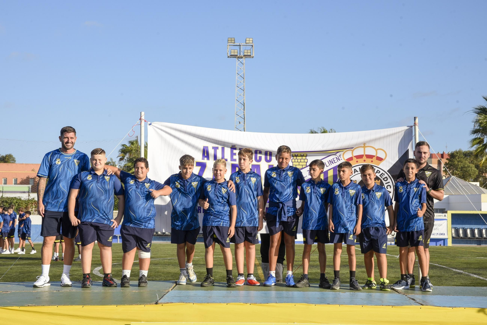 La presentación de los equipos de cantera del Zabal y la Balona, en imágenes