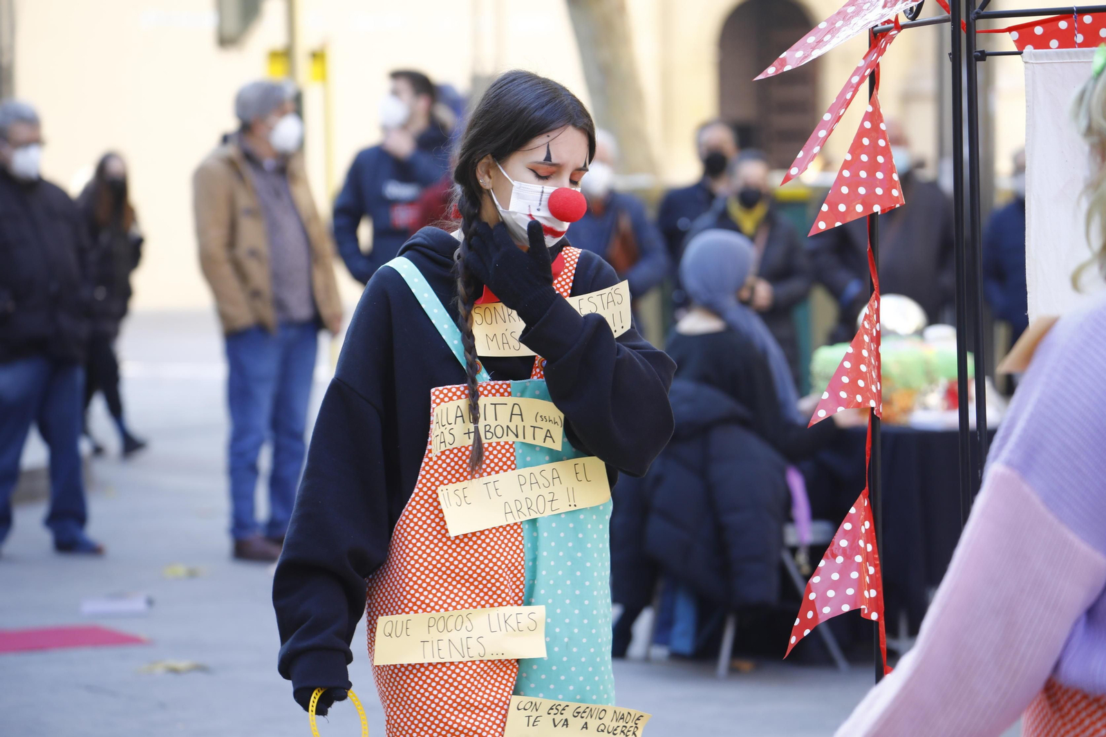 El 'circo' de la salud mental del Colegio Ferroviario de Córdoba, en fotografías