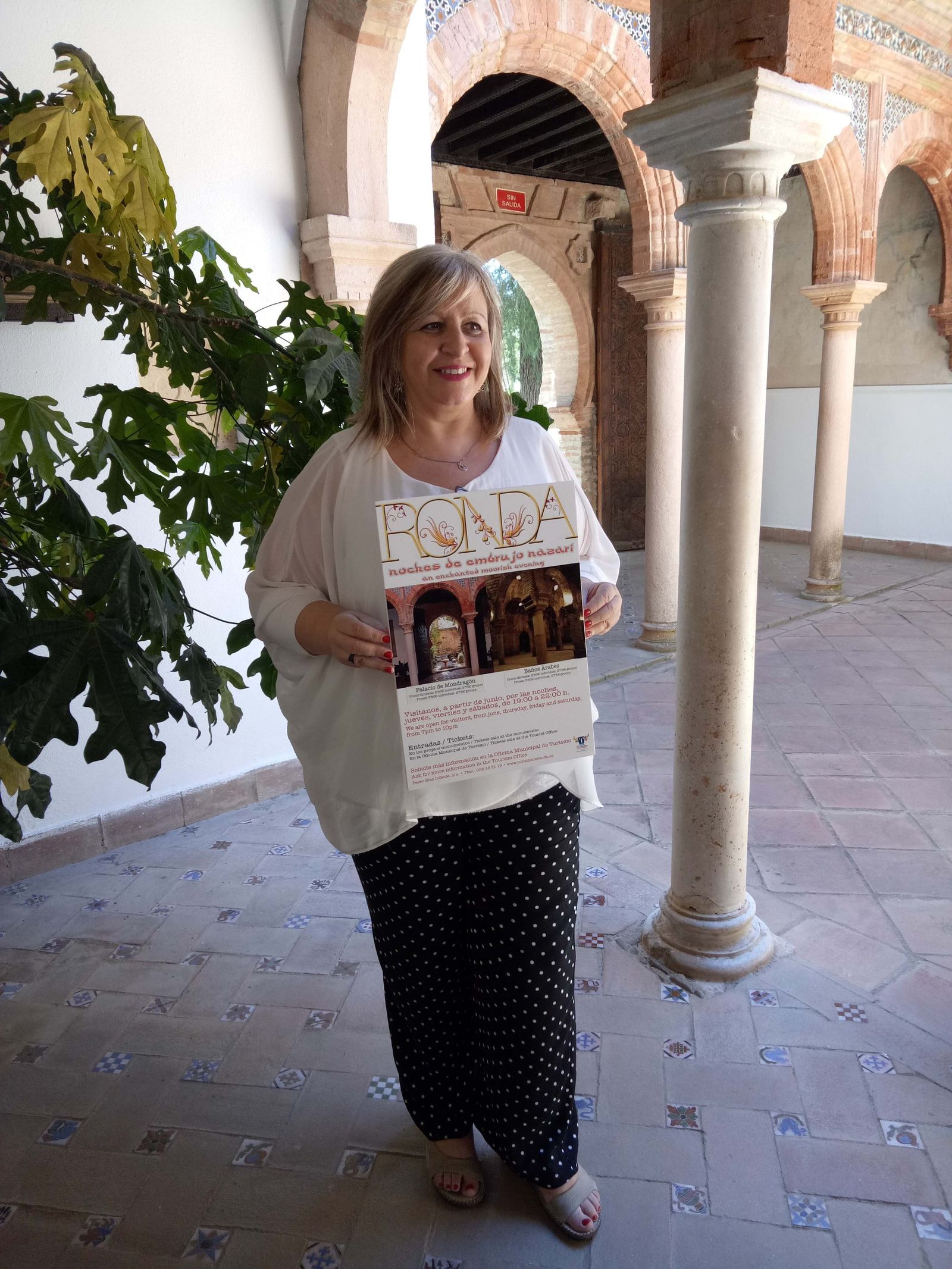 Isabel Barriga, delegada municipal de Turismo.