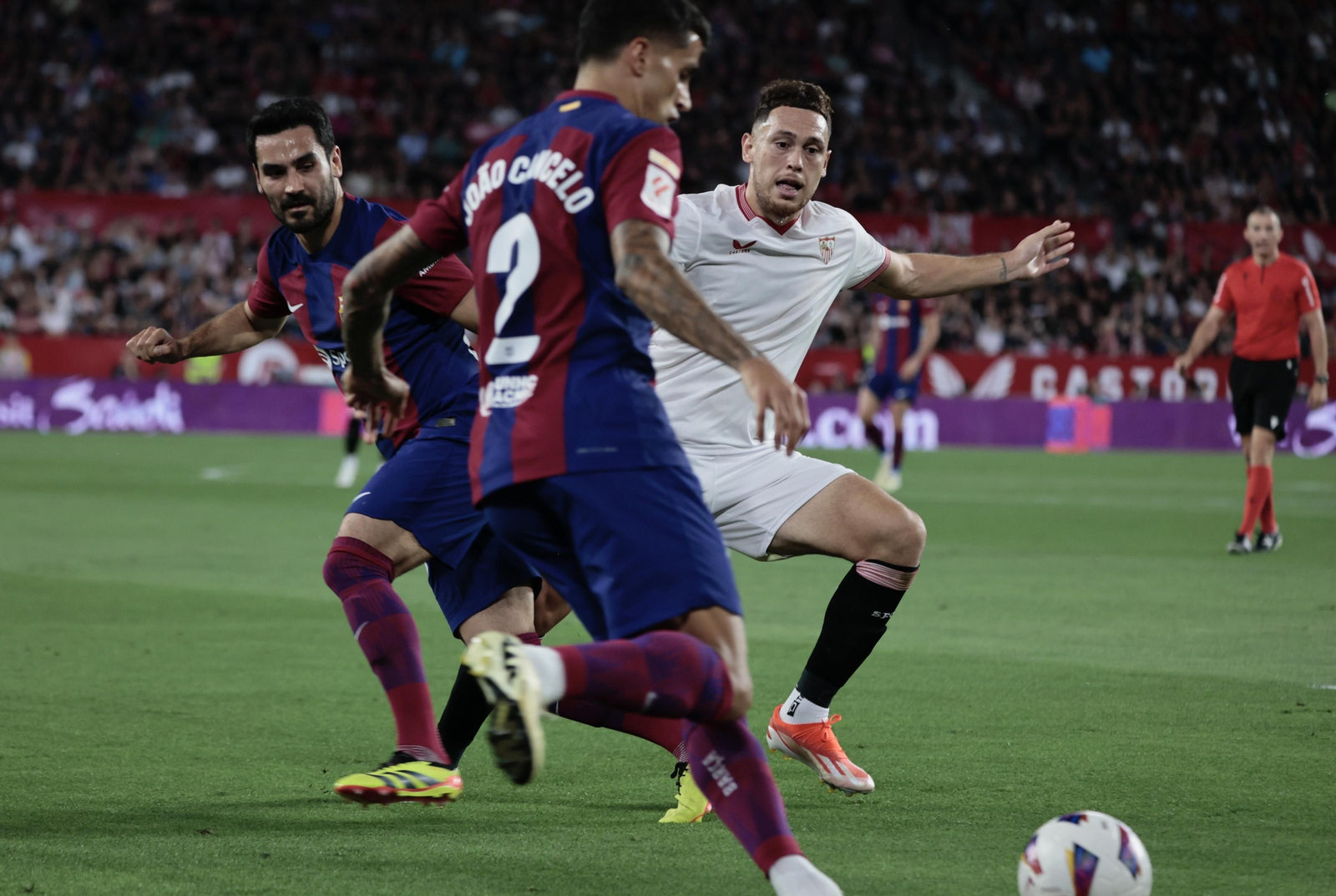 Las imágenes del Sevilla - Barcelona