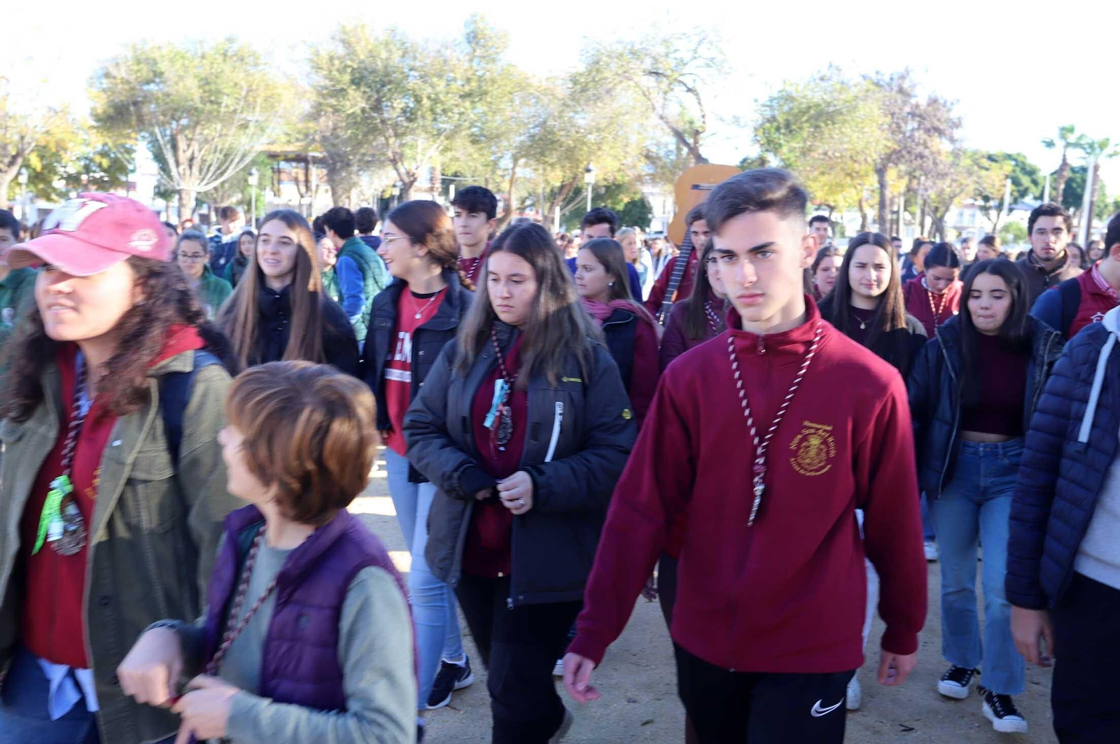 Imágenes de la Peregrinación de Jóvenes Rocieros