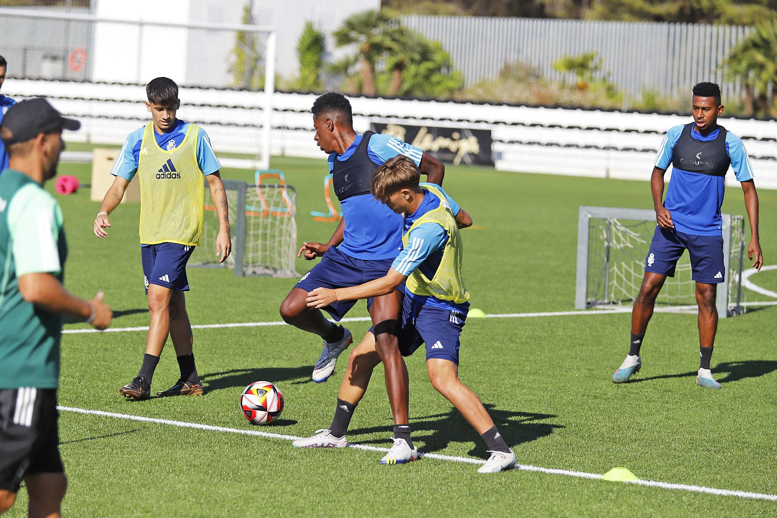 Imágenes del entrenamiento del Recreativo de Huelva
