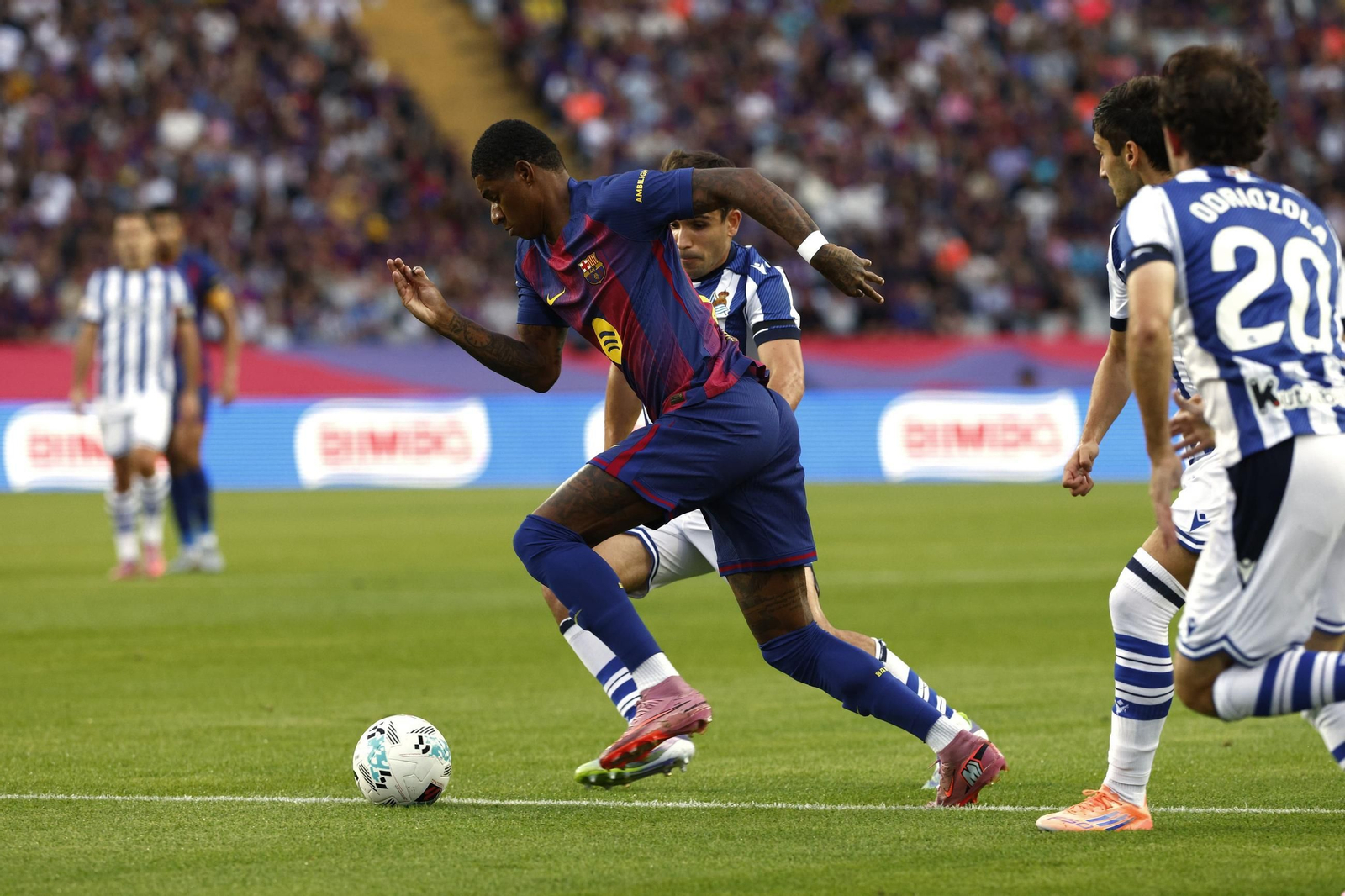 Las imágenes del Barcelona-Real Sociedad