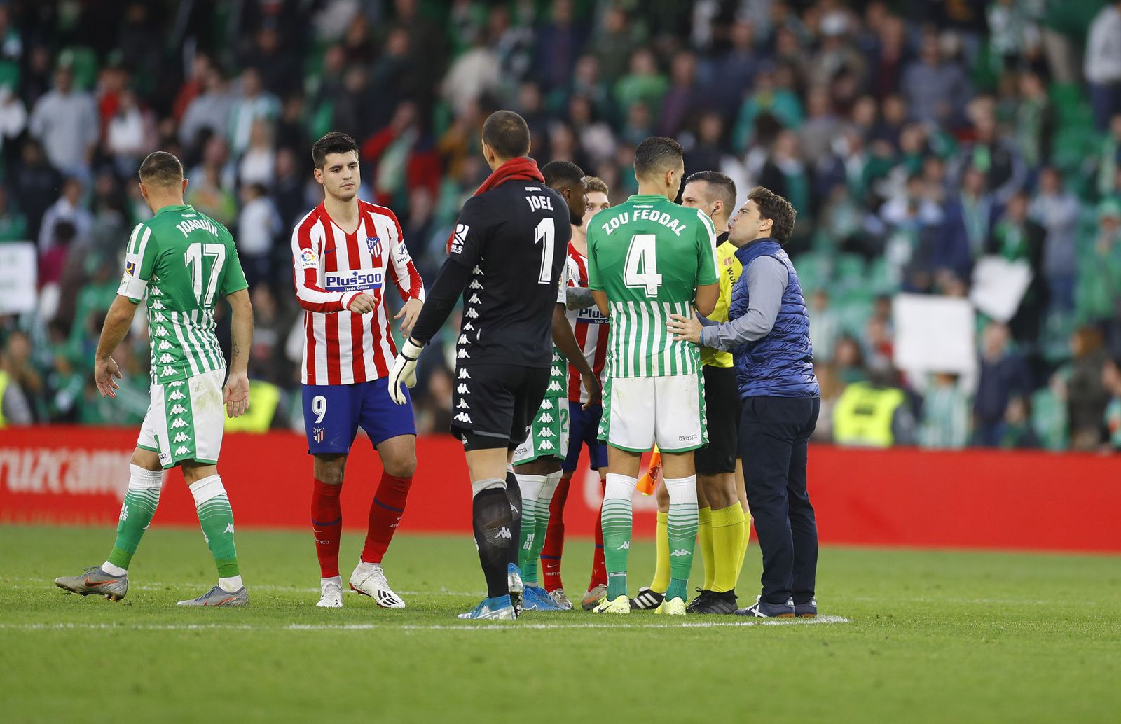 Las imágenes del Betis-atlético de Madrid