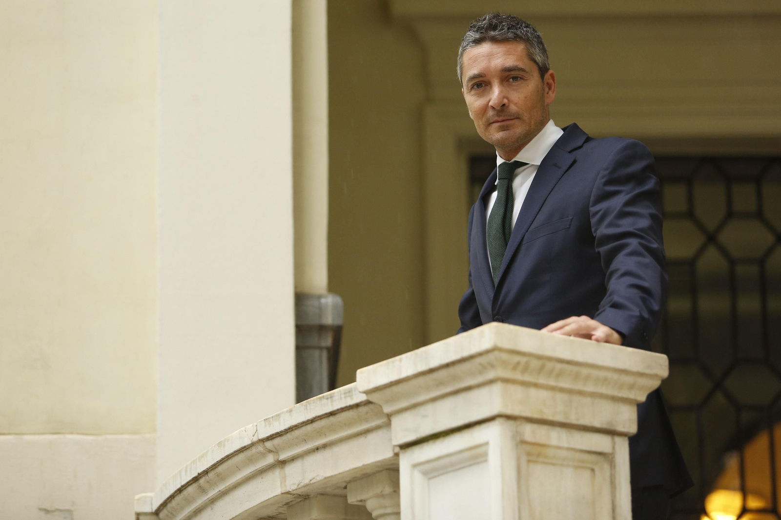 El concejal de Ciudadanos Manuel Olivares.