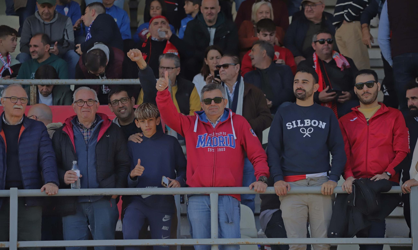 Búscate en el Nuevo Mirador durante el Algeciras - Atlético Madreliño de Primera Federación