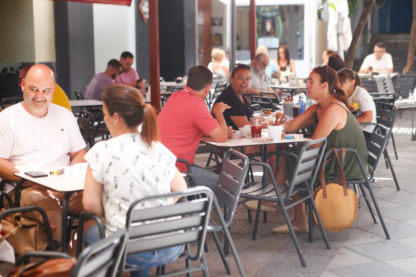 Una terraza de Algeciras.